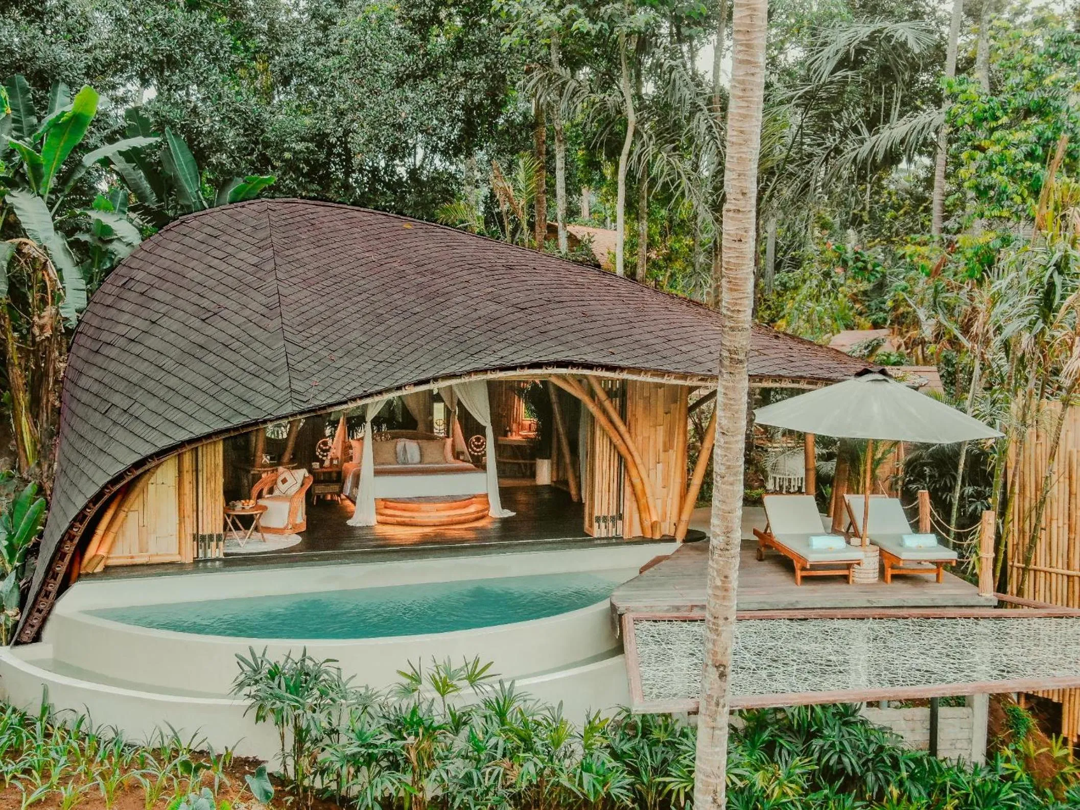 Property building in Bambootel Sawah View