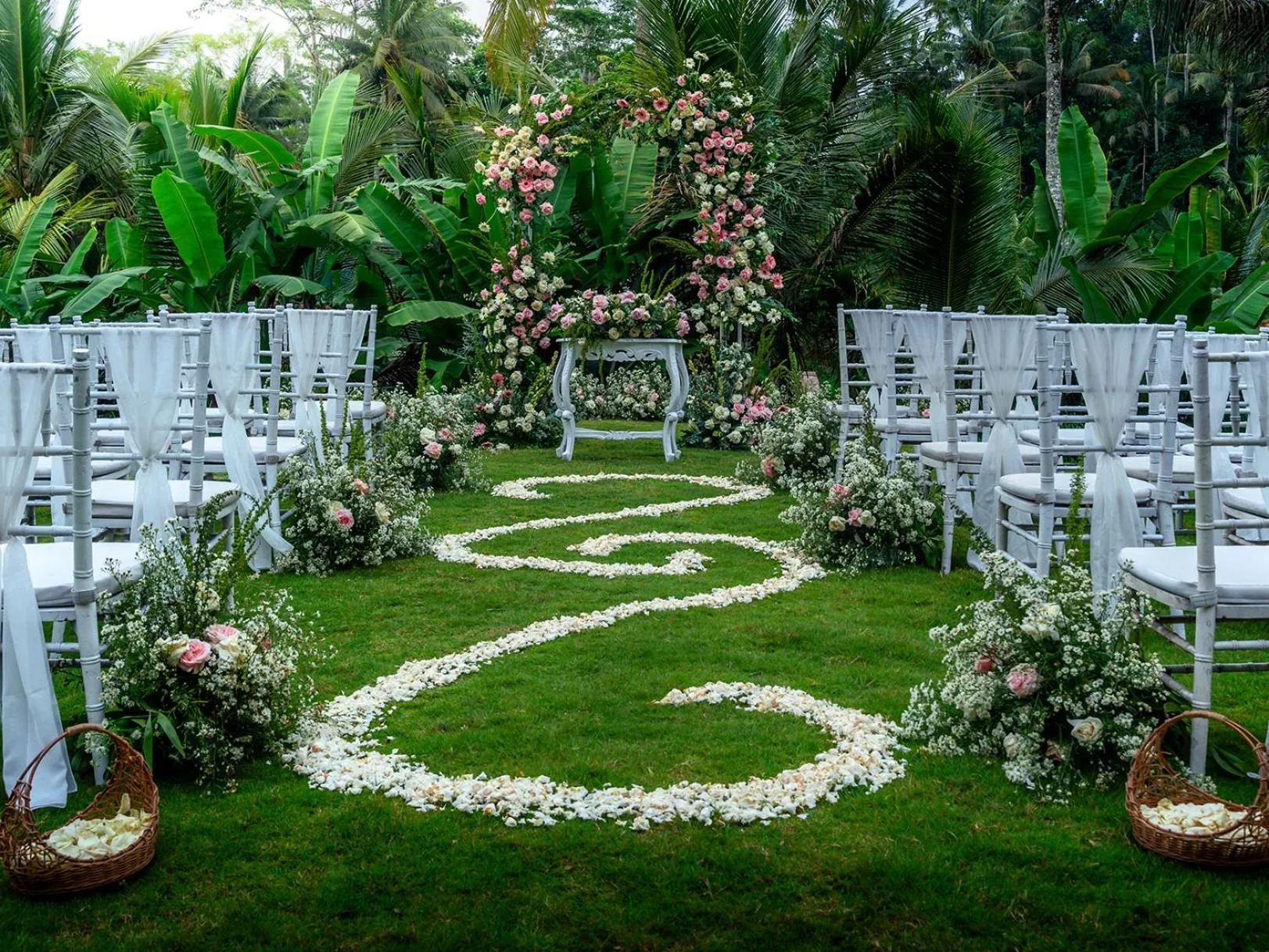 wedding in Bambootel Sawah View