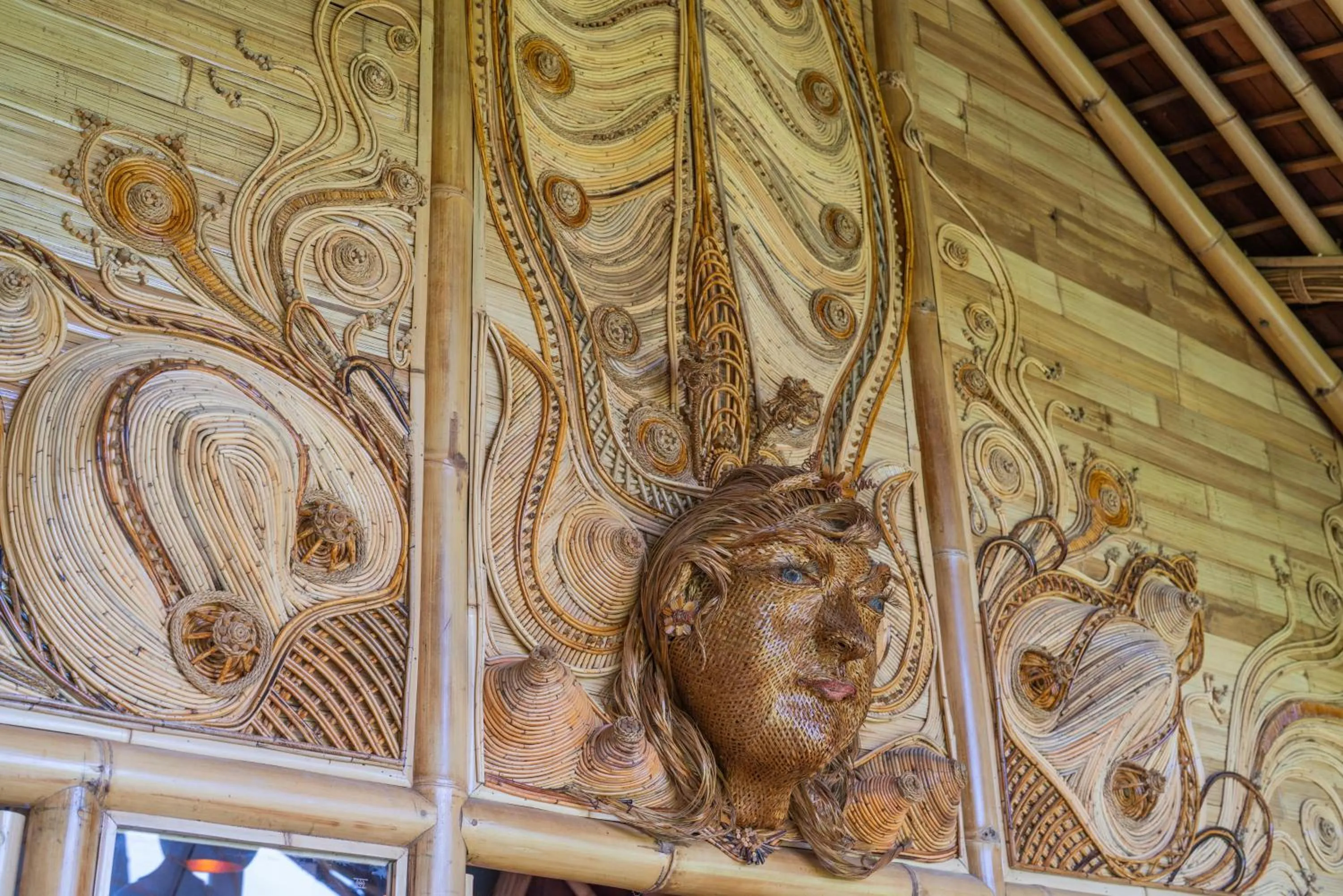 Decorative detail in Bambootel Sawah View