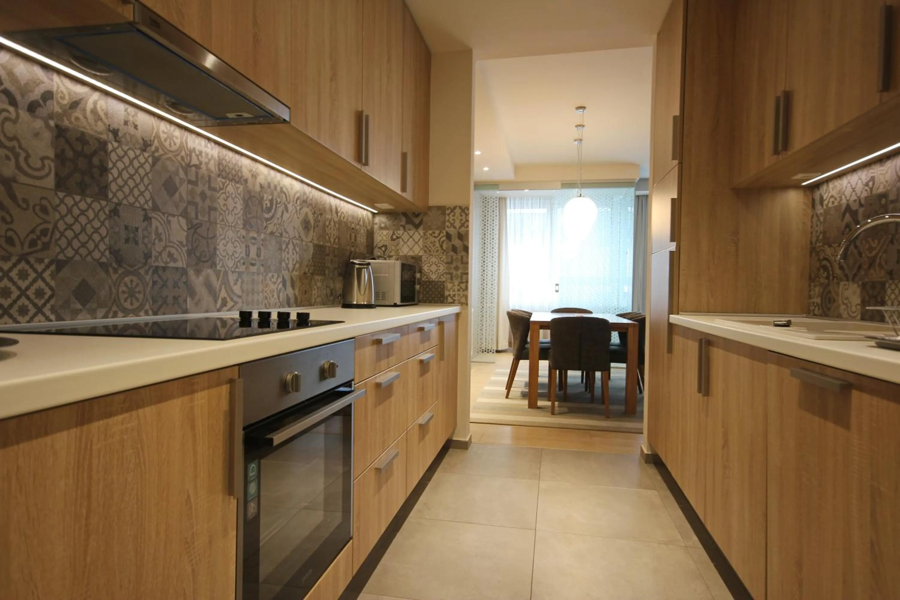 Kitchen or kitchenette in Sarajevo Daily Apartments