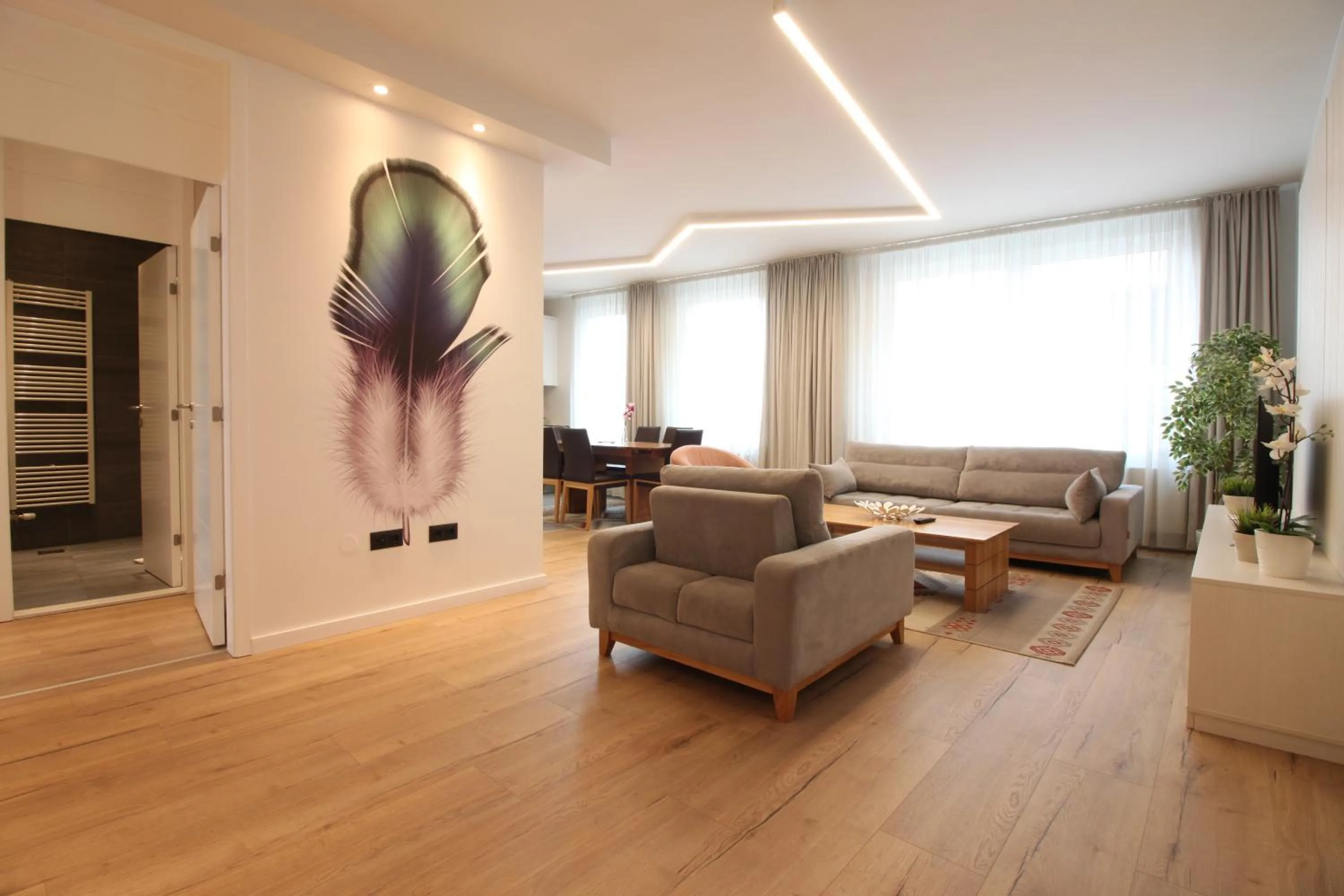 Living room in Sarajevo Daily Apartments