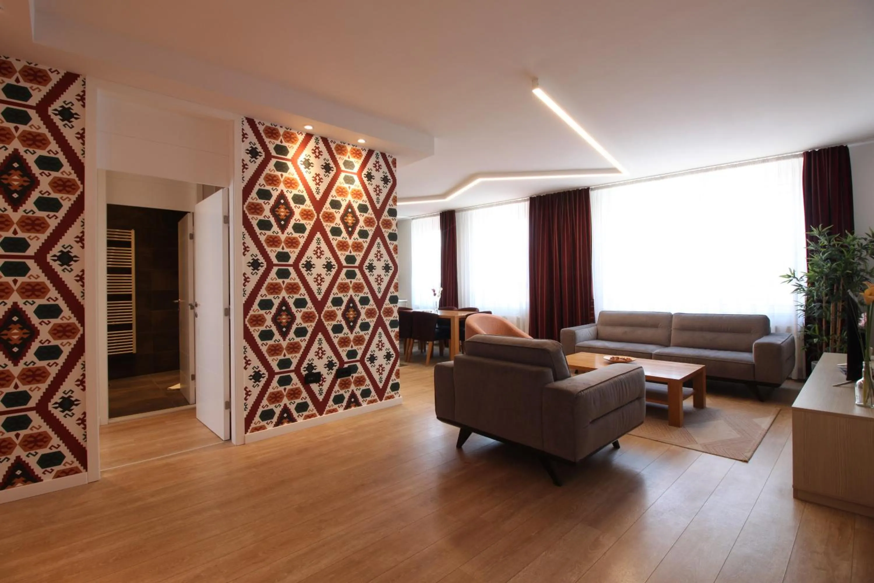Living room in Sarajevo Daily Apartments