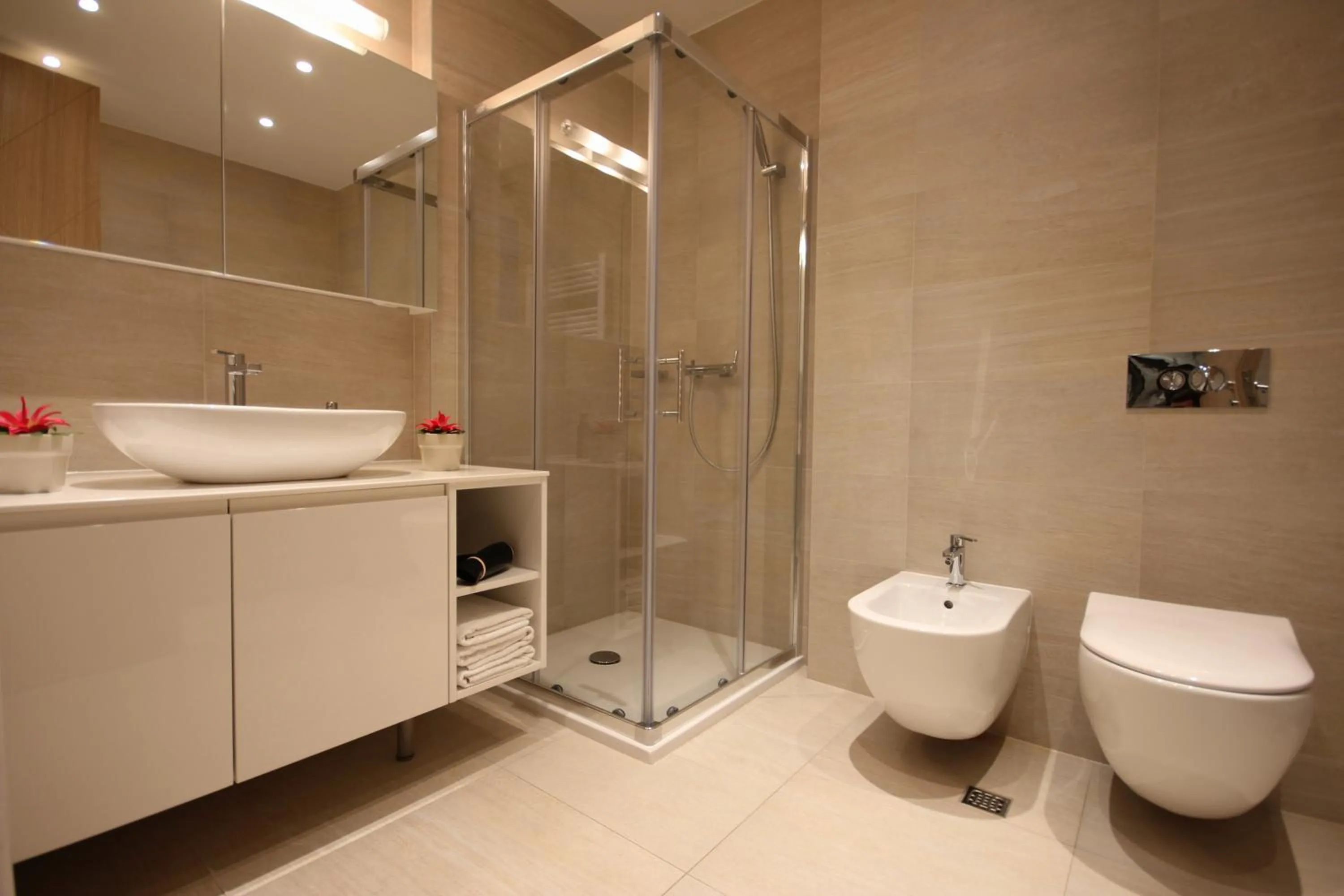 Bathroom in Sarajevo Daily Apartments