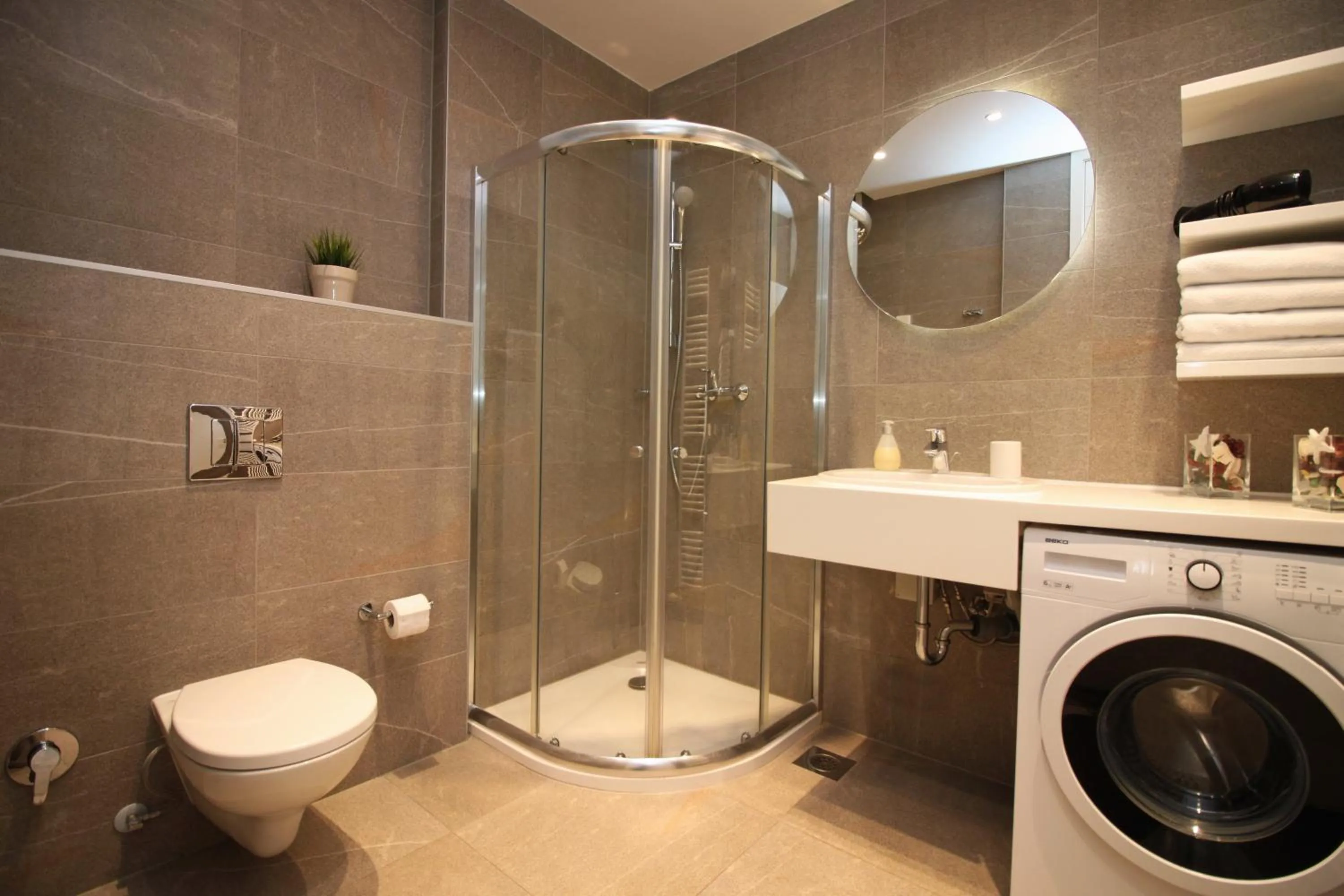 Bathroom in Sarajevo Daily Apartments