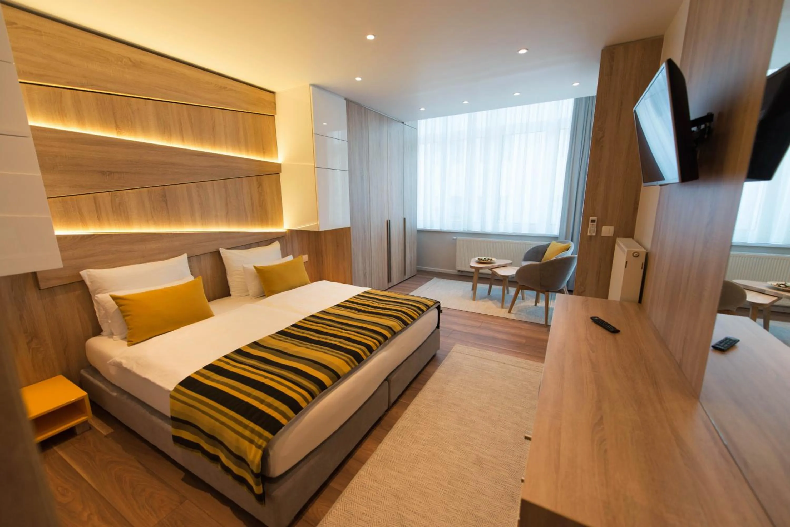 Bedroom, Bed in Sarajevo Daily Apartments