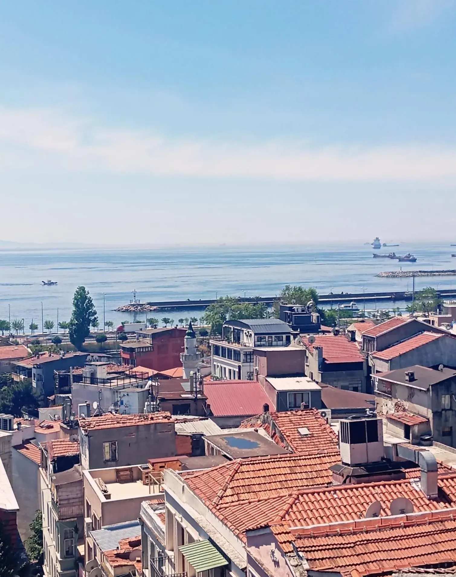 Double Room with Sea View in Peker Hotel Double Room with Sea View in Peker Hotel