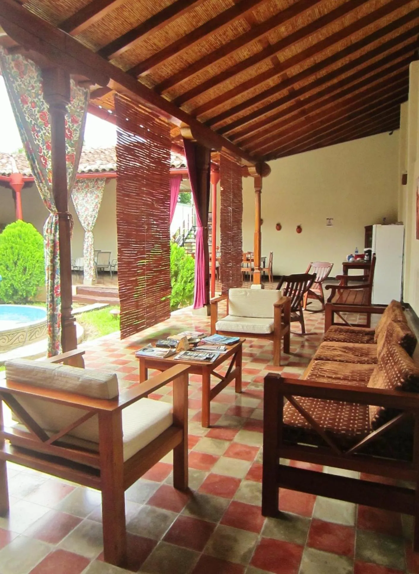 Communal lounge/ TV room in Guest House Los Corredores del Castillo