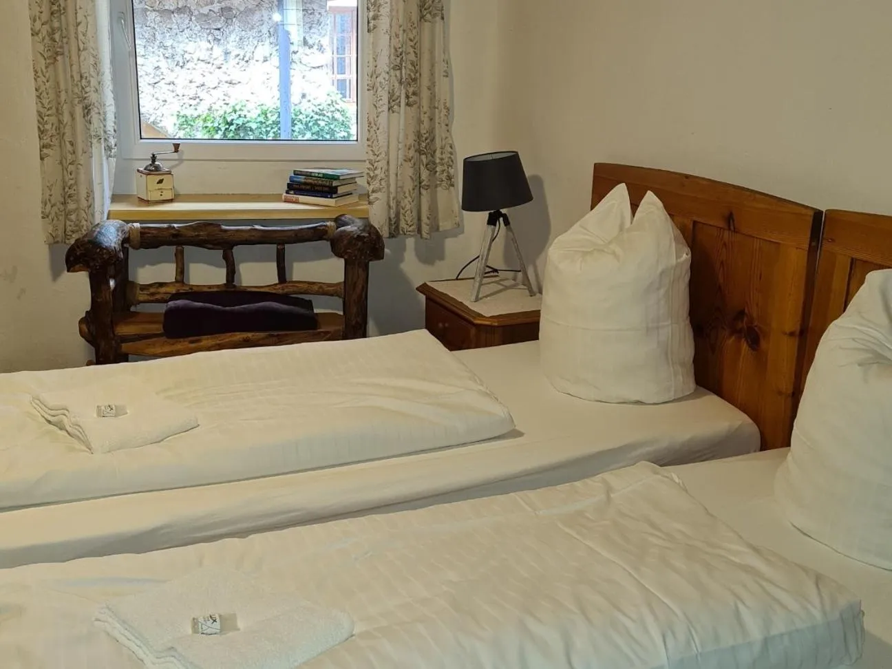 Bed in Pension Leopoldine