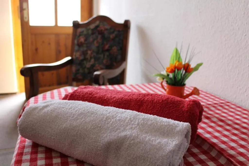 Bed in Pension Leopoldine