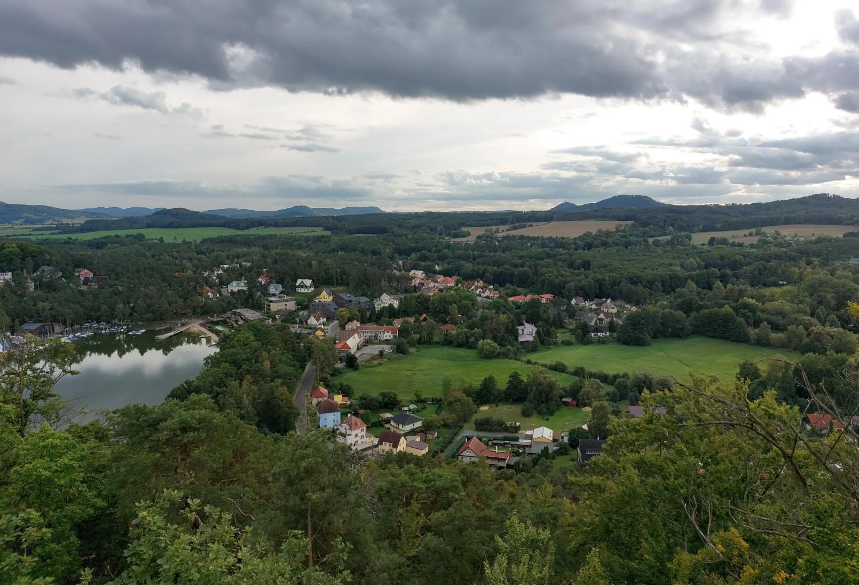 Bird's eye view in Apartmány FELSENBURG Staré Splavy