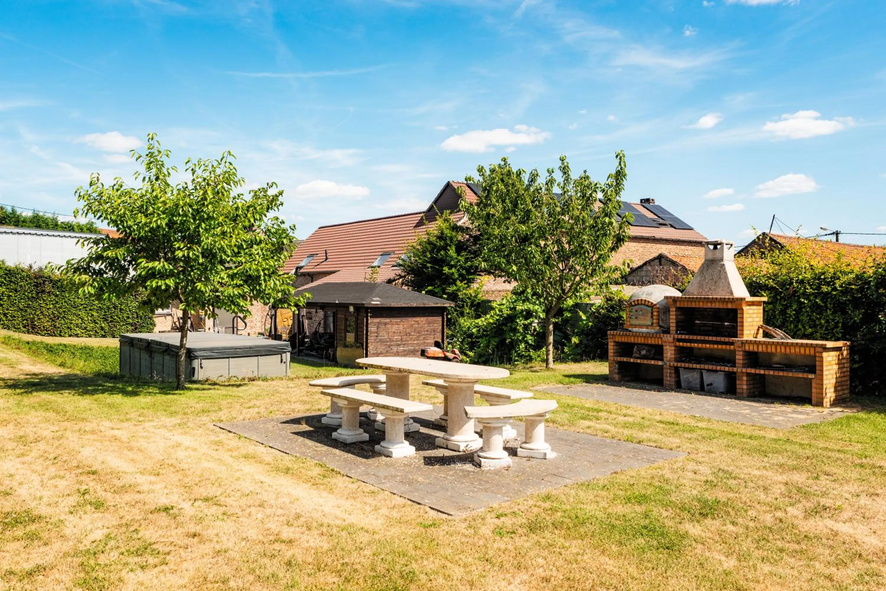 BBQ facilities in B&B AntiQua & Qook