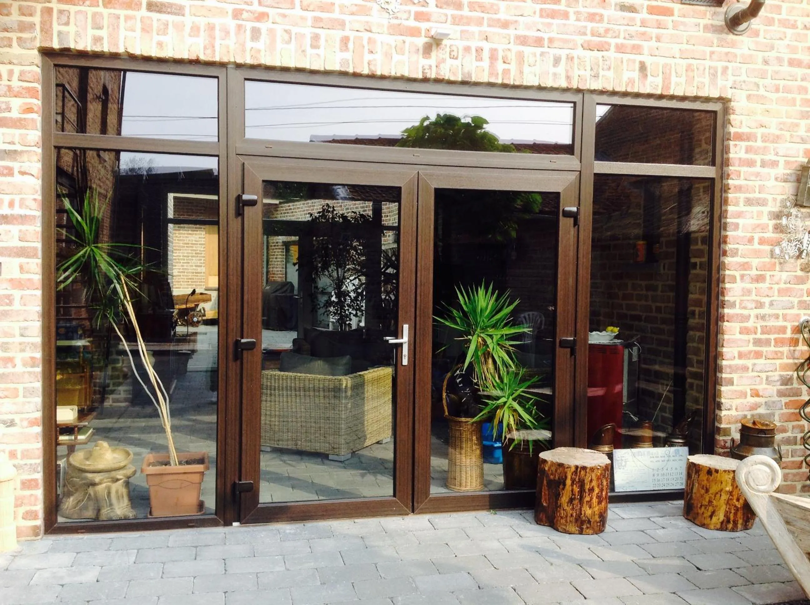 Patio in B&B AntiQua & Qook