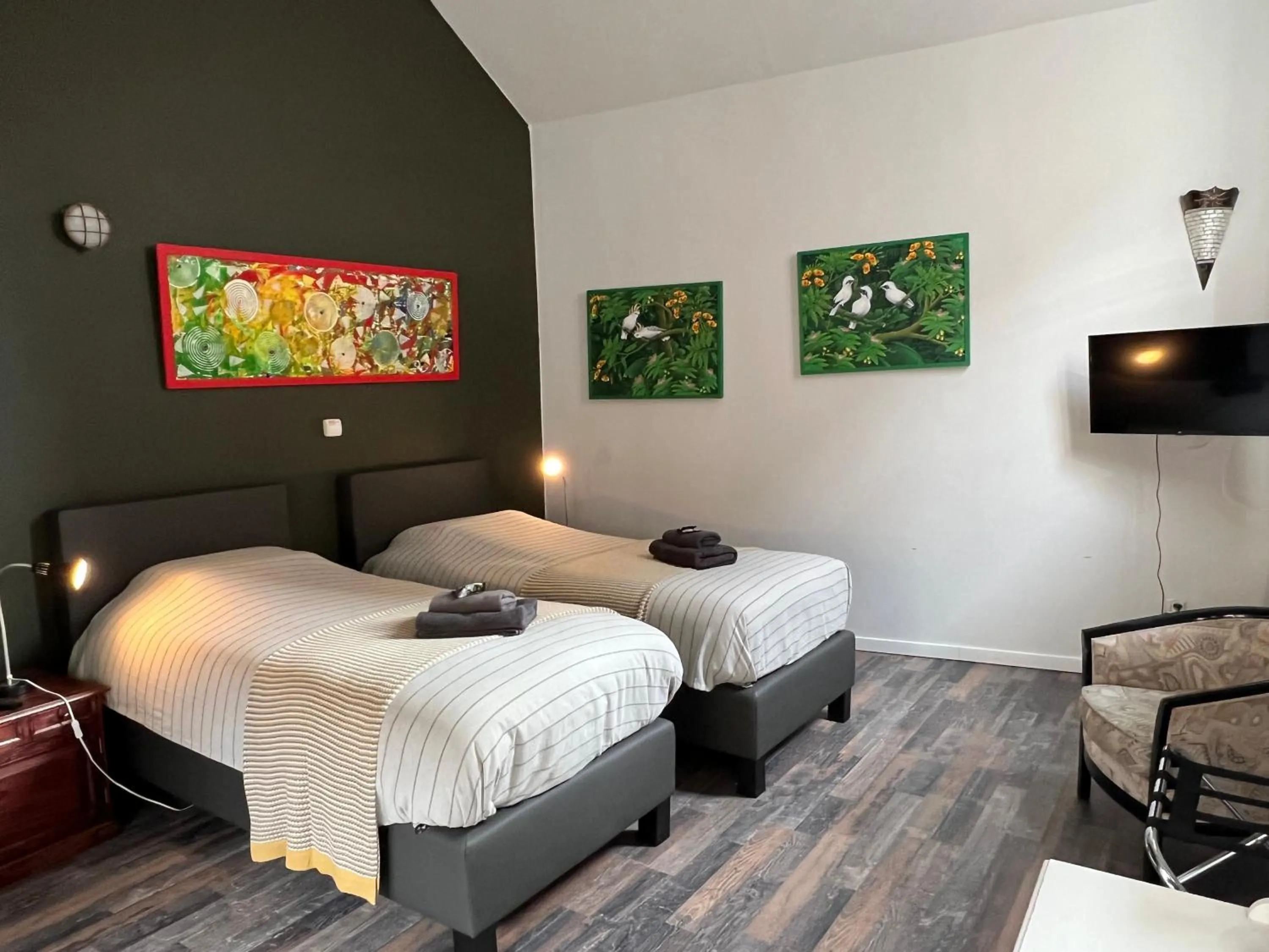 Bedroom, Bed in B&B AntiQua & Qook