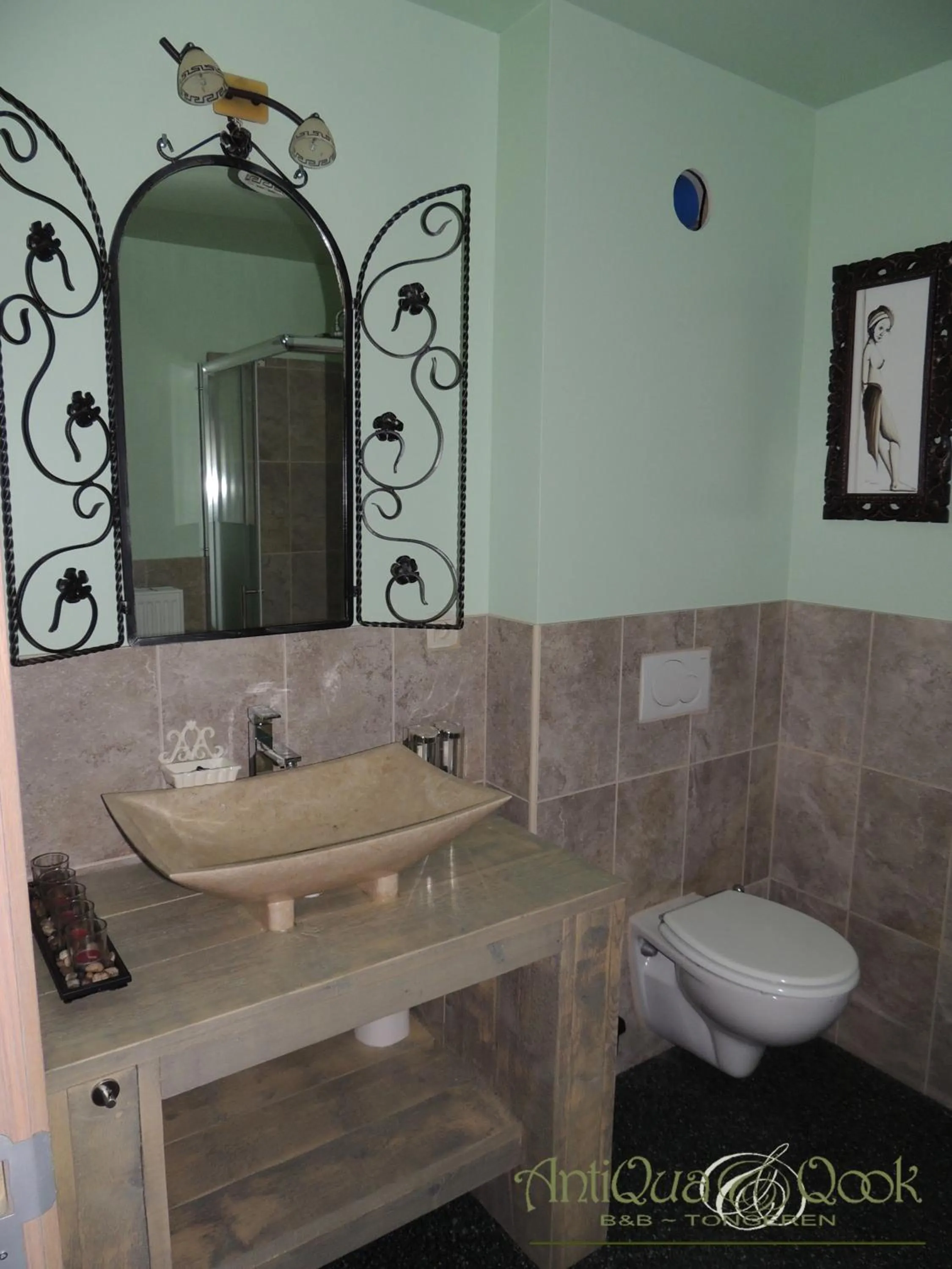 Bathroom in B&B AntiQua & Qook