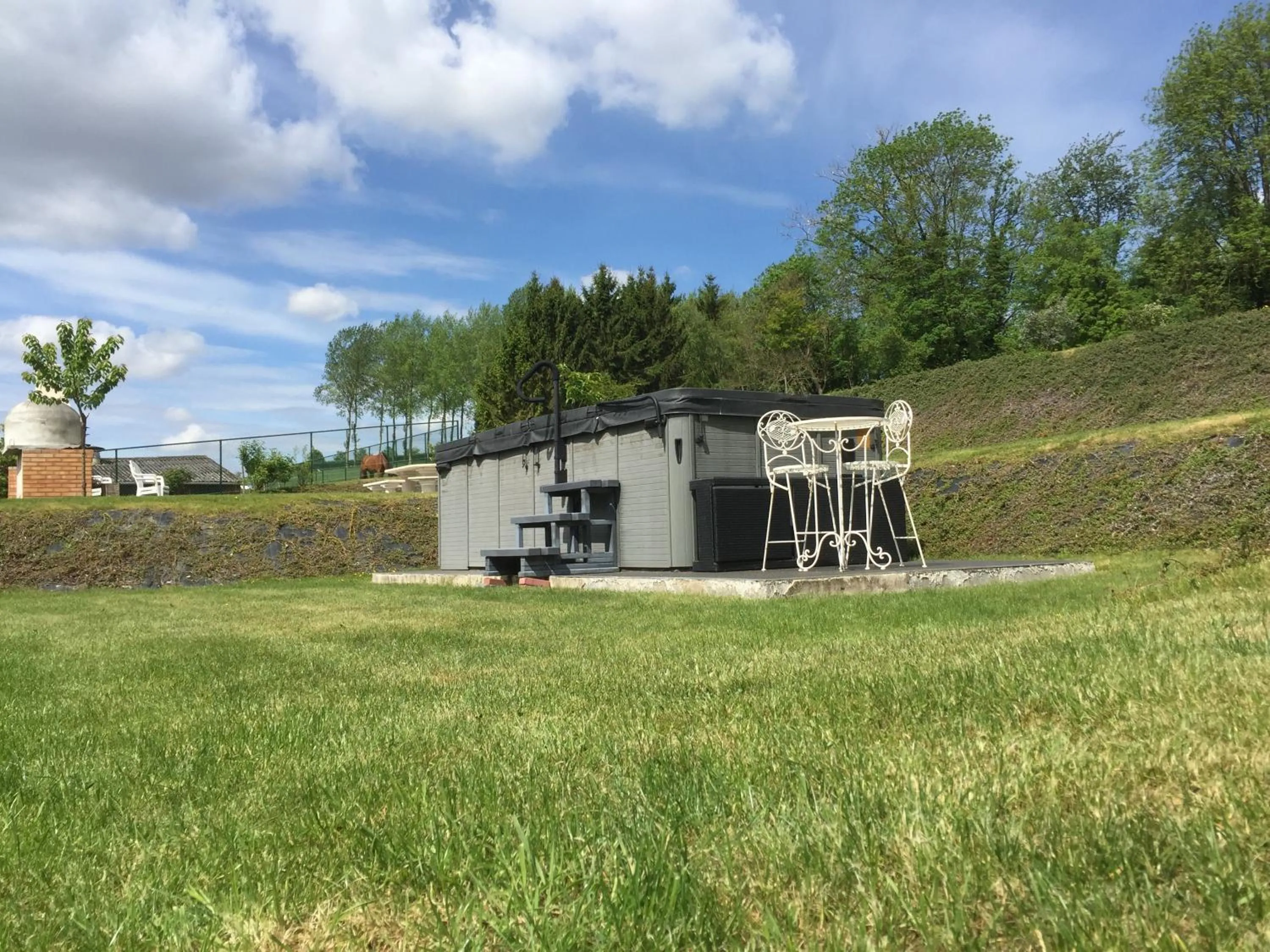 BBQ facilities in B&B AntiQua & Qook