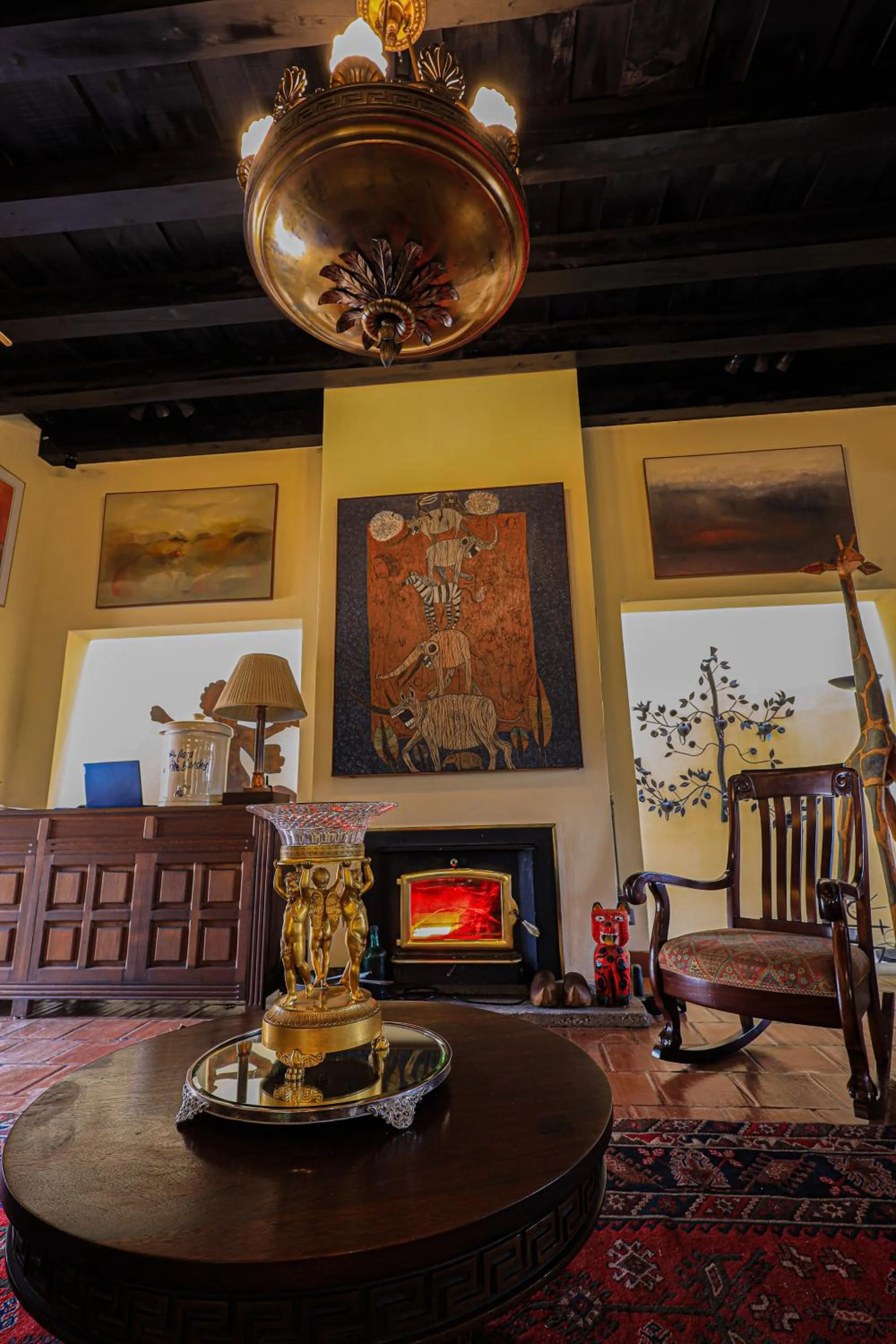 flat iron in Hotel Casa Bansley