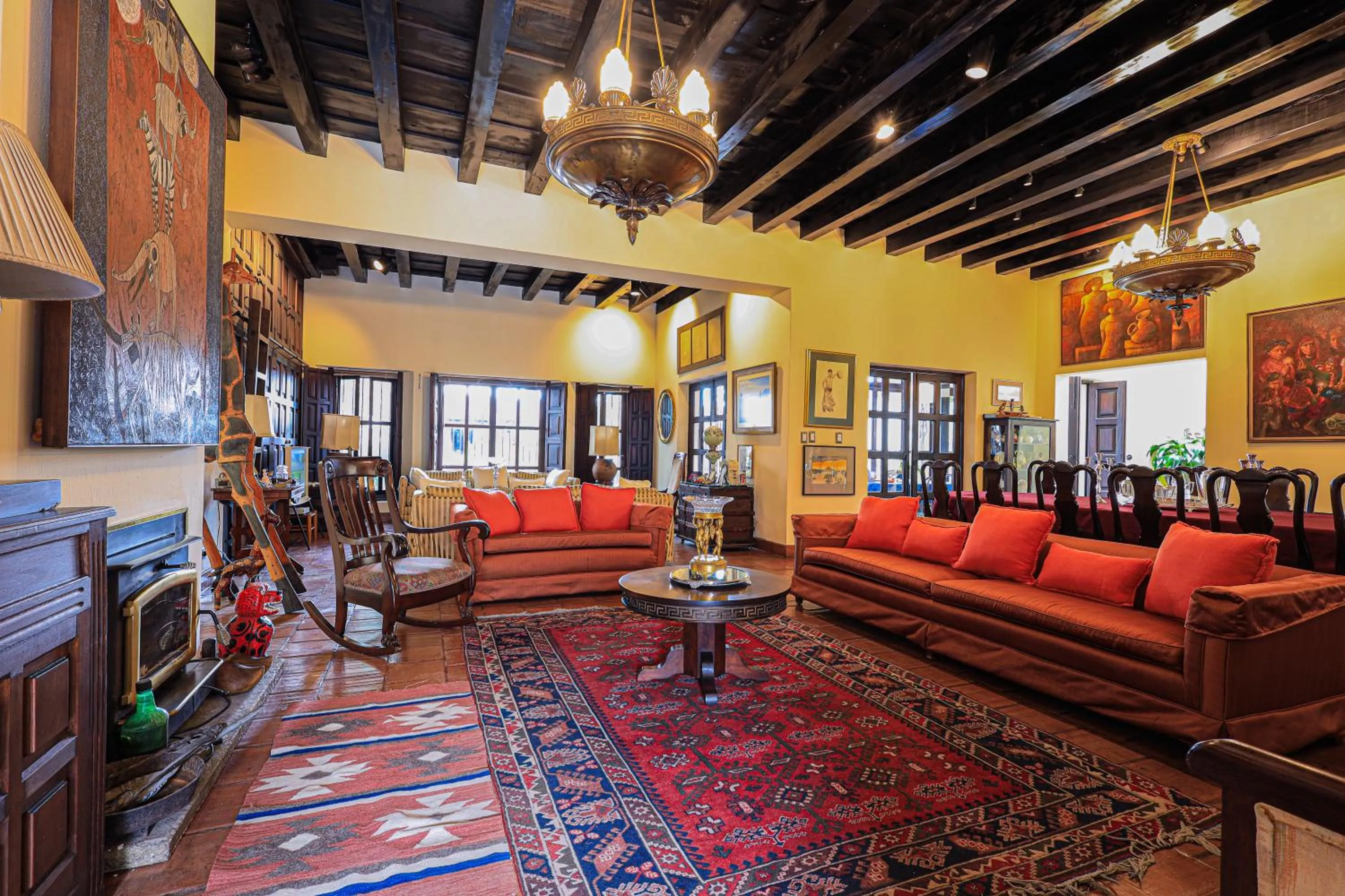 Living room in Hotel Casa Bansley