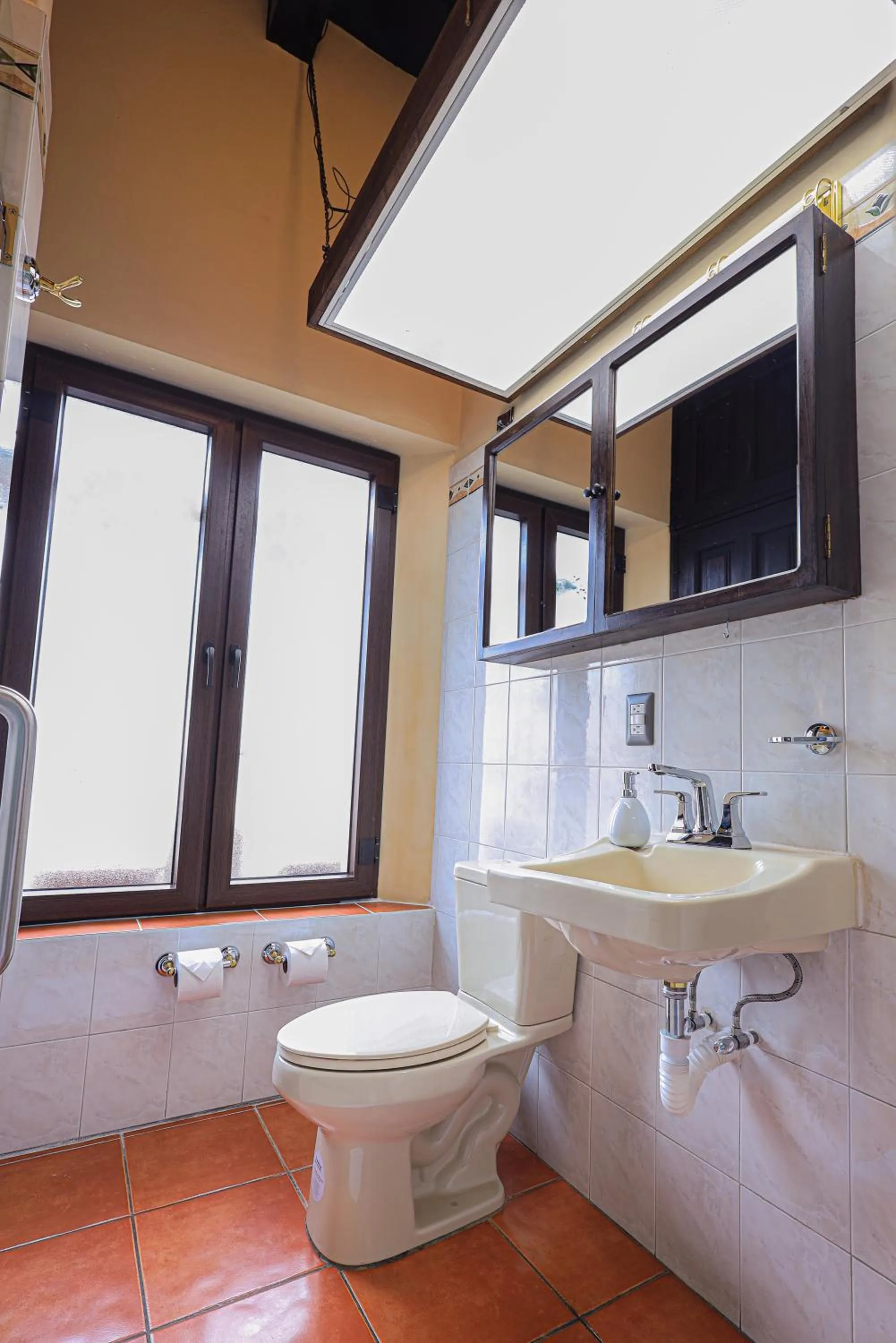 Toilet in Hotel Casa Bansley