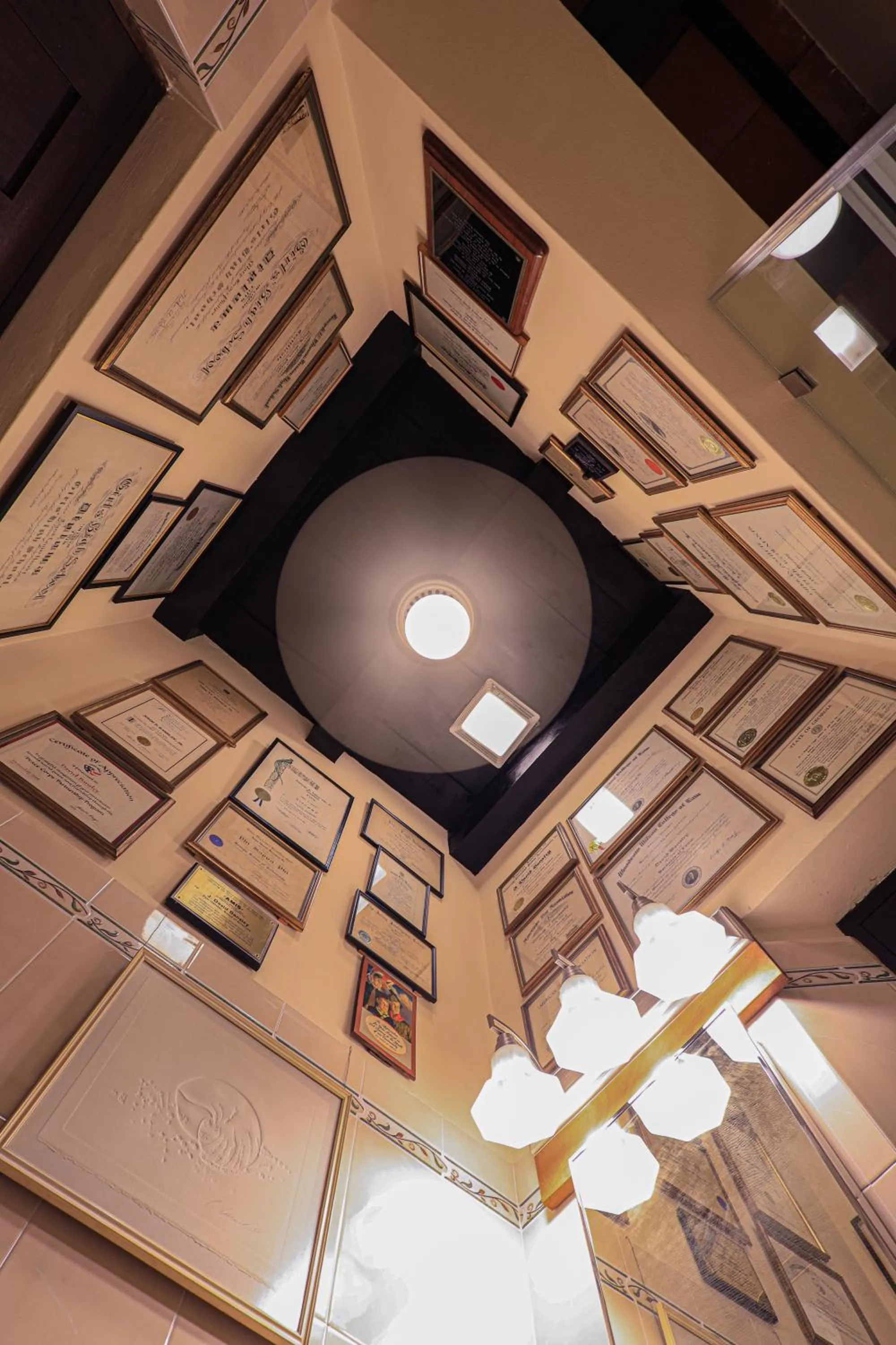 Decorative detail in Hotel Casa Bansley