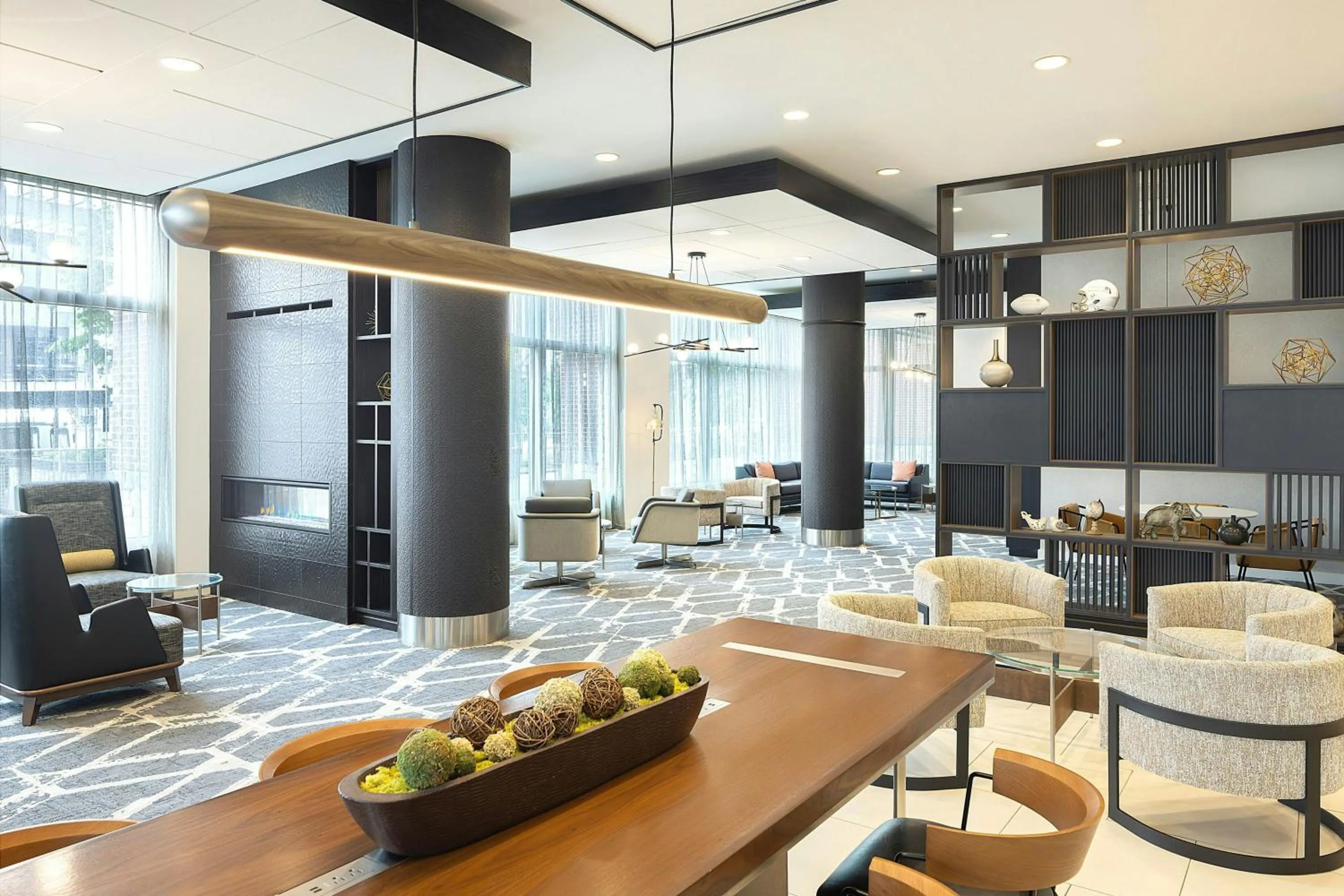 Lobby or reception in Courtyard by Marriott Buffalo Downtown/Canalside