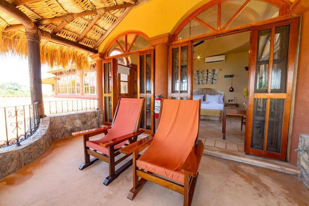 Inner courtyard view in Casa Ceiba Huatulco - Adults Only