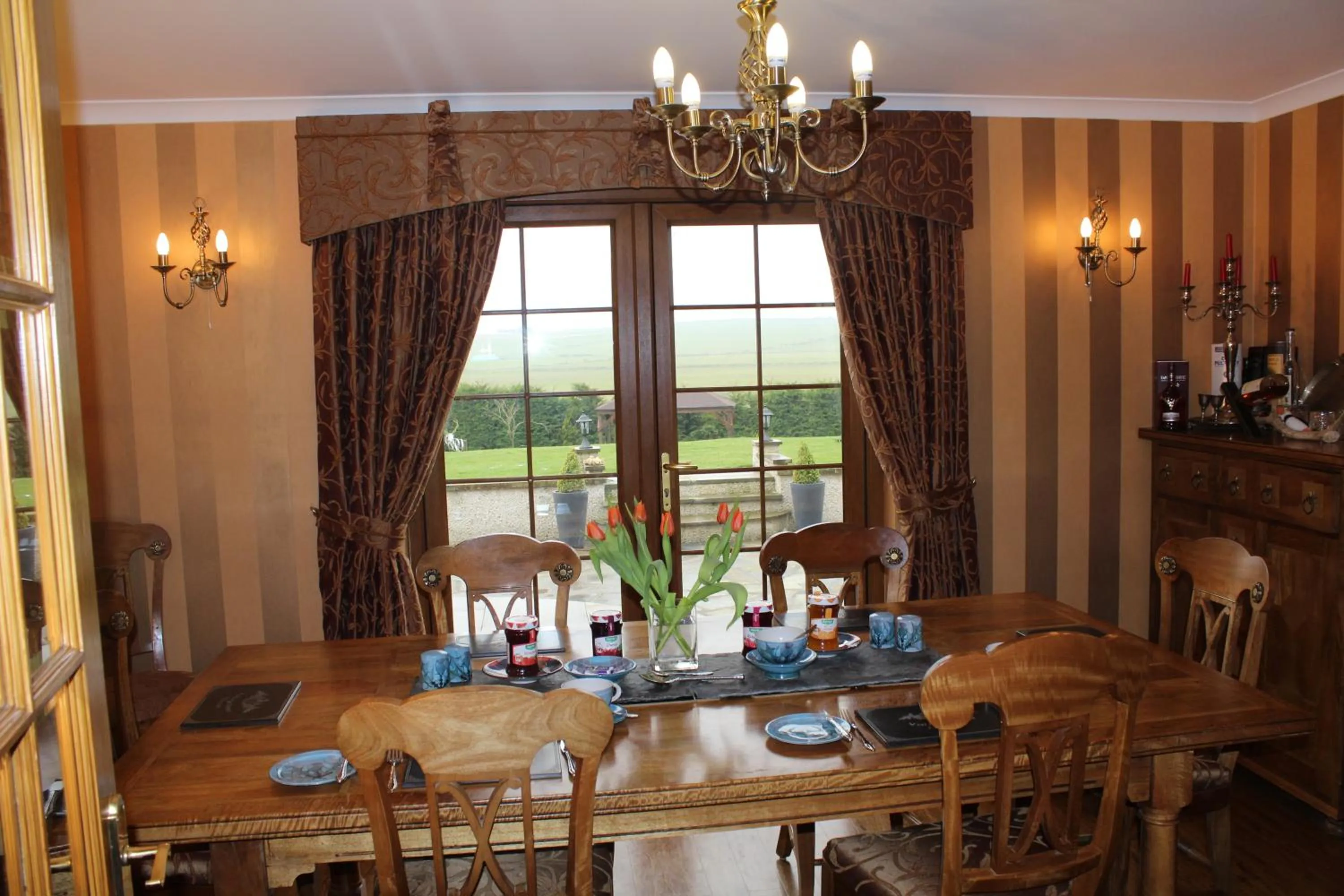 Dining area in Valleyview House