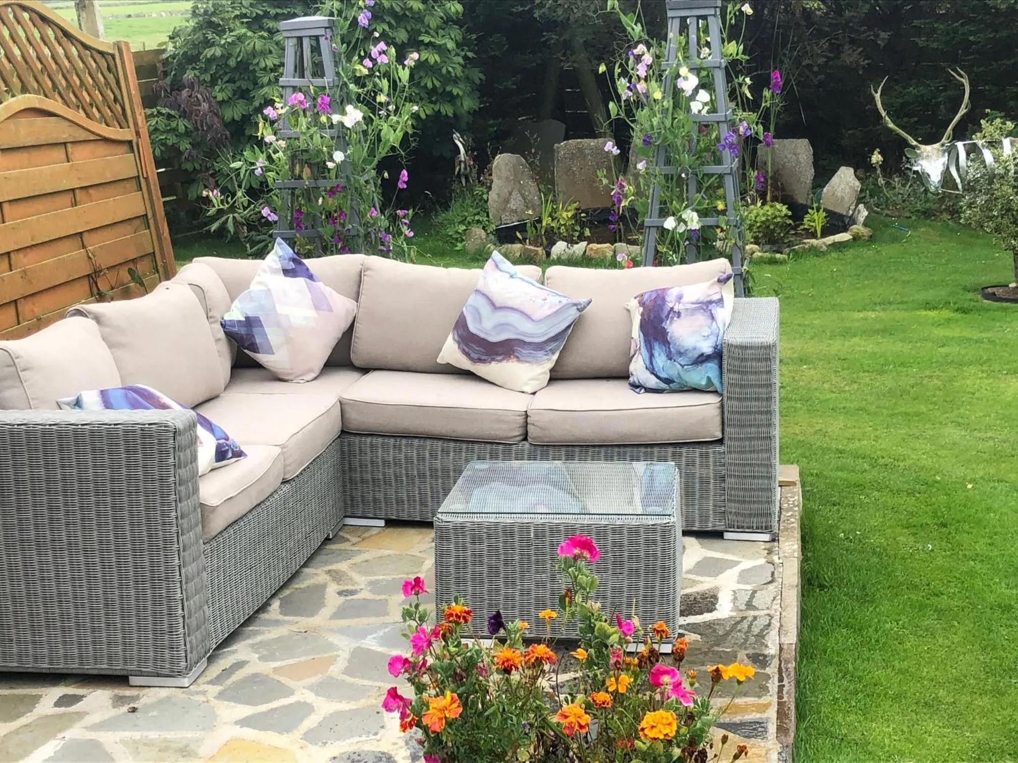 Garden in Valleyview House