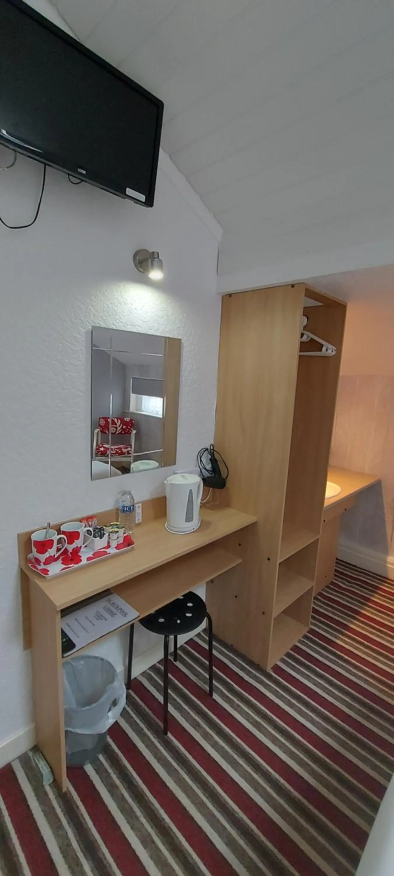 Bedroom in Blackpool Lodge