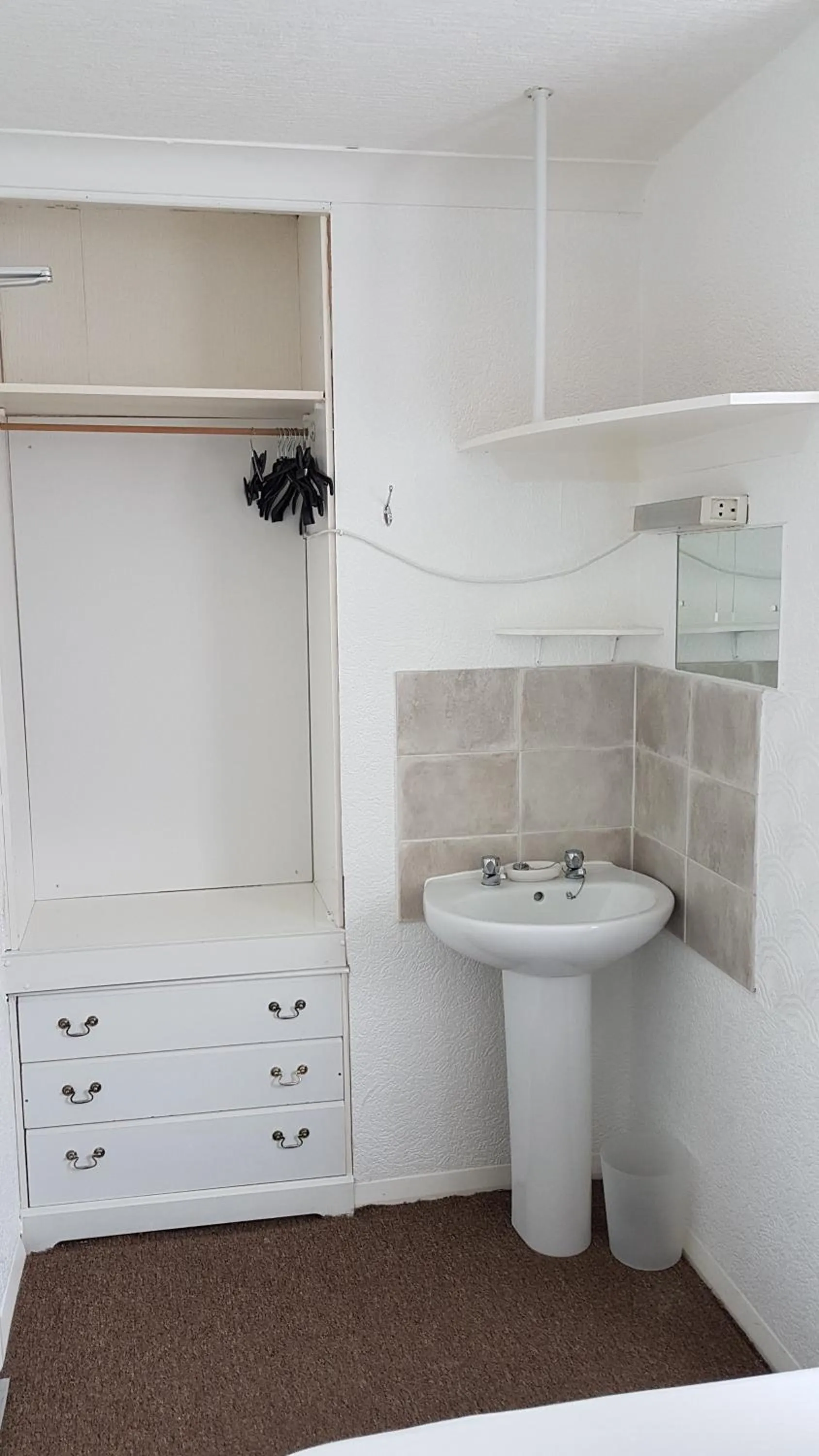 Bedroom in Blackpool Lodge