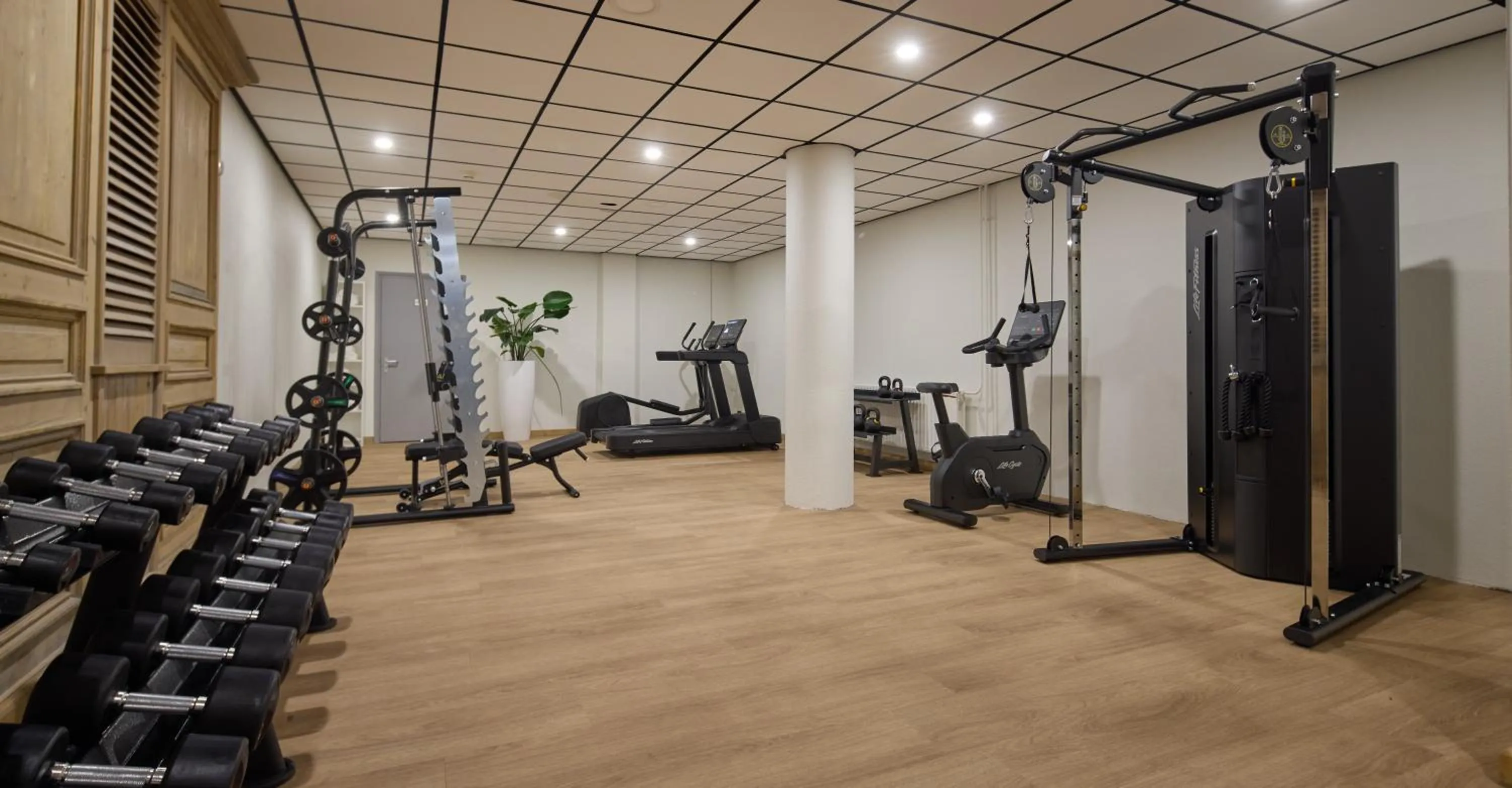 Fitness centre/facilities in WestCord Hotel Schylge