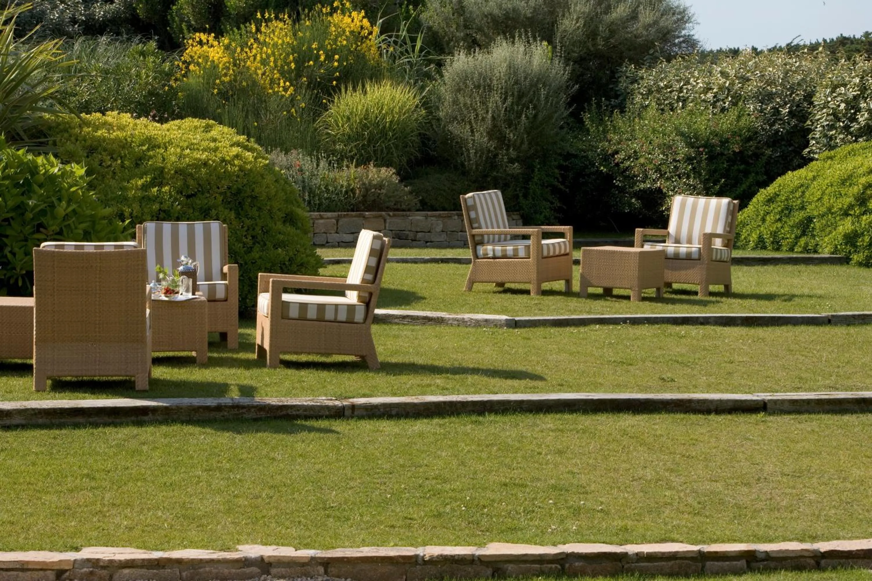 Garden in Le Fort de l'Océan