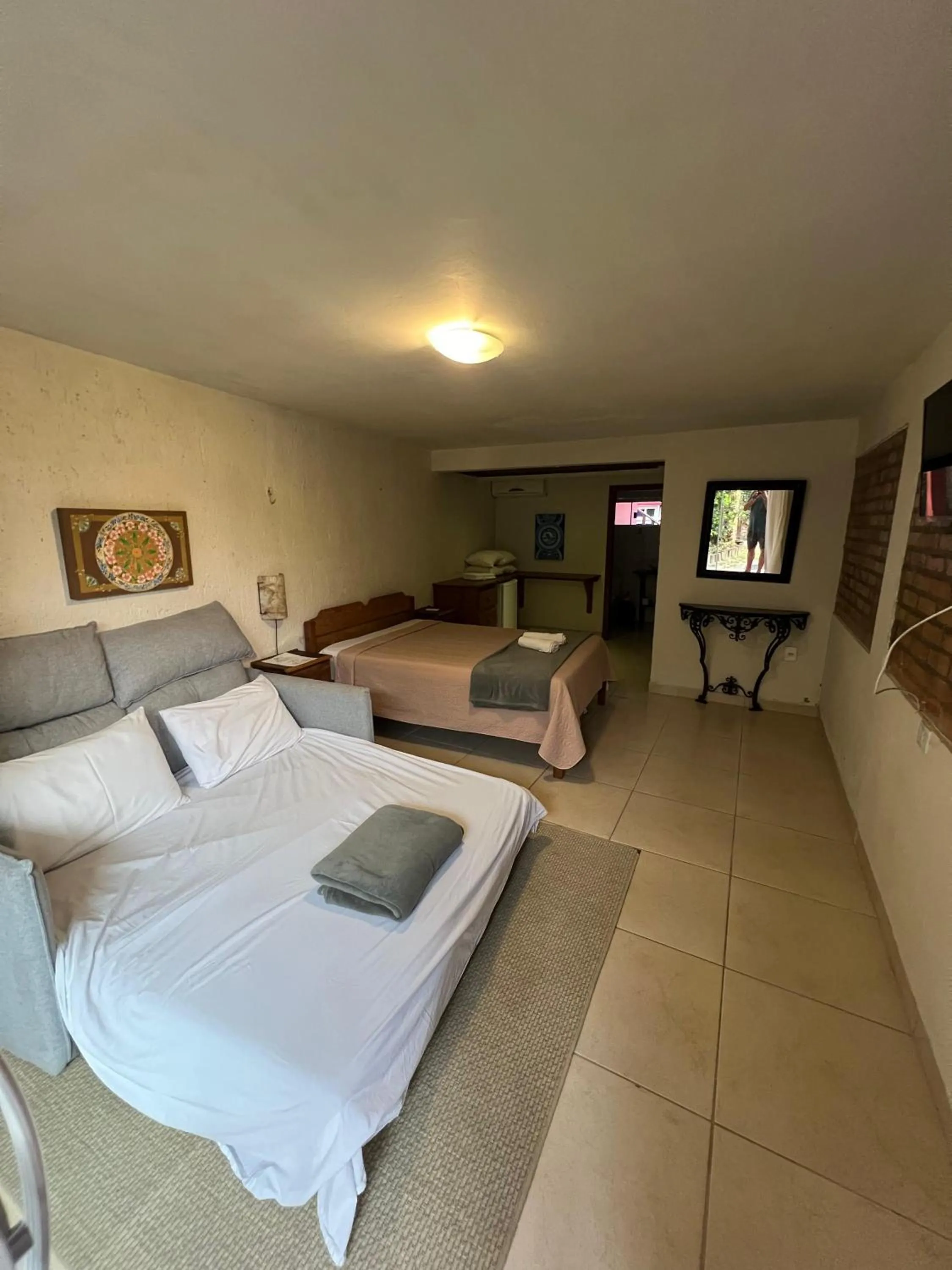 Bed in Pousada Estrelas no Mar Florianópolis