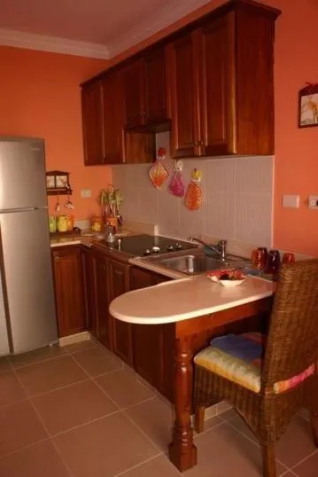 Kitchen or kitchenette in Casa Vacanze Dume