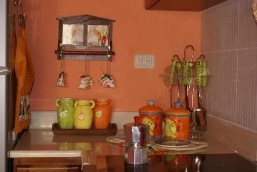 Kitchen or kitchenette in Casa Vacanze Dume