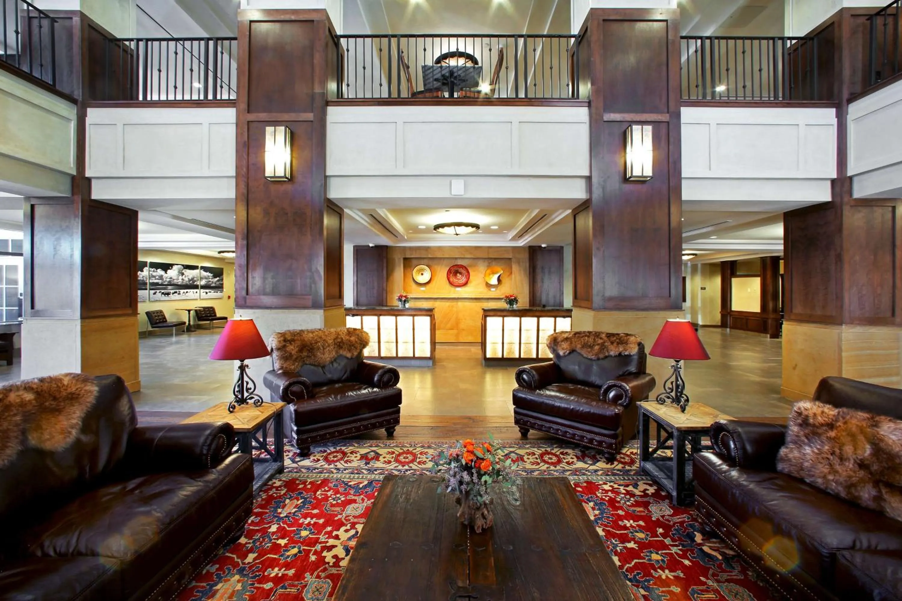 Lobby or reception in Drury Plaza Hotel in Santa Fe