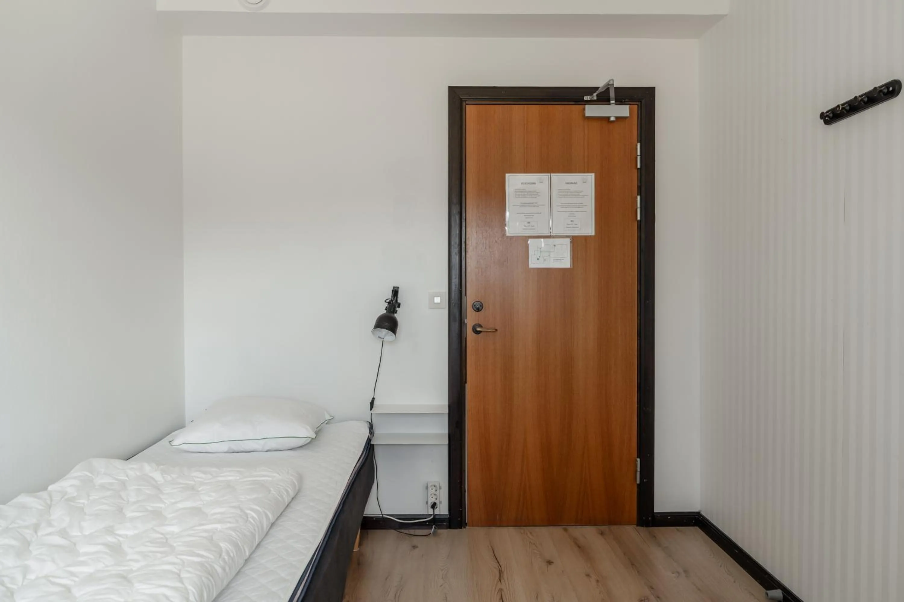 Bedroom, Bed in Saxvikens vandrarhem