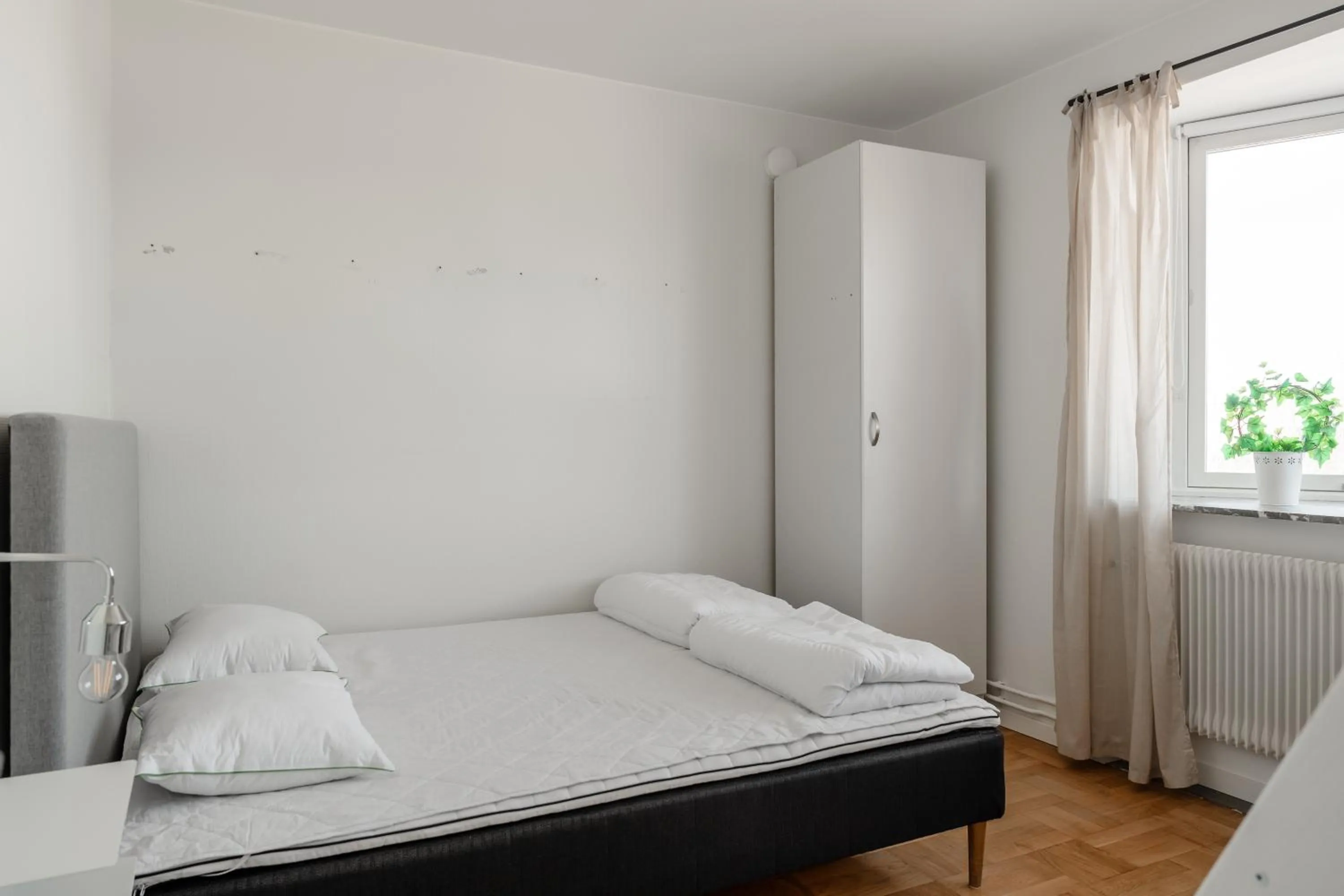 Bedroom, Bed in Saxvikens vandrarhem