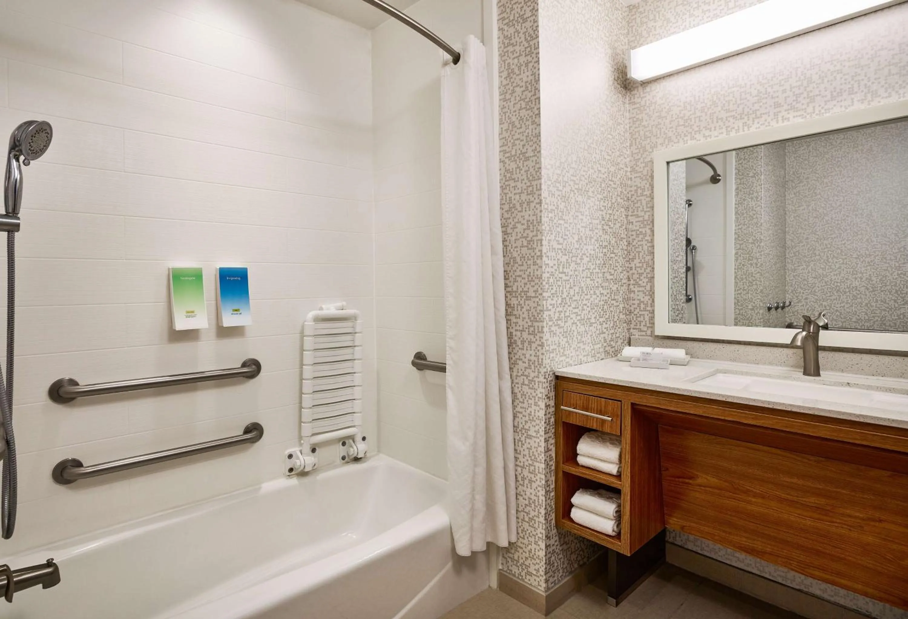 Bathroom in Home2 Suites by Hilton San Antonio Airport, TX