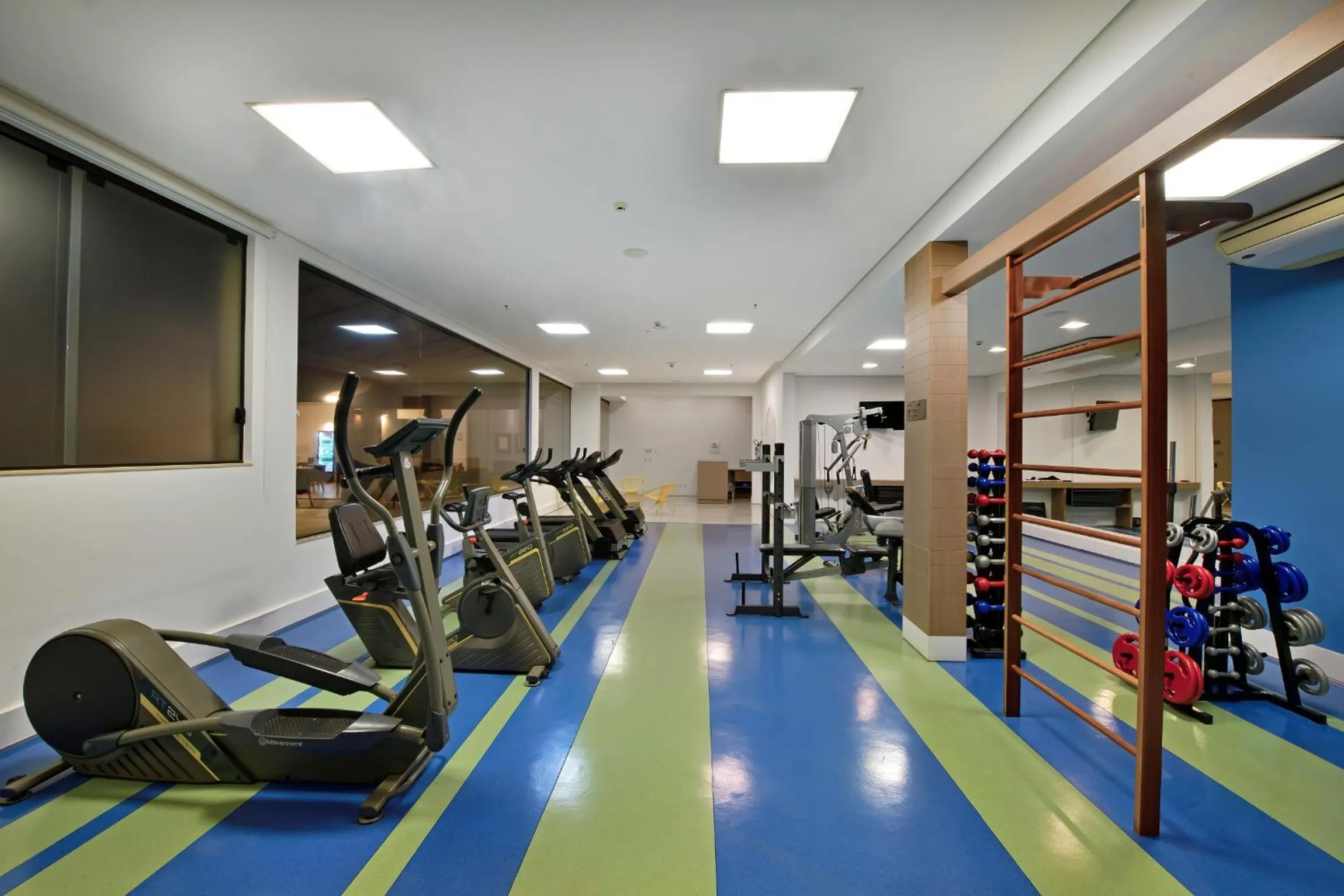 Fitness centre/facilities in Hotel Mont Blanc Premium