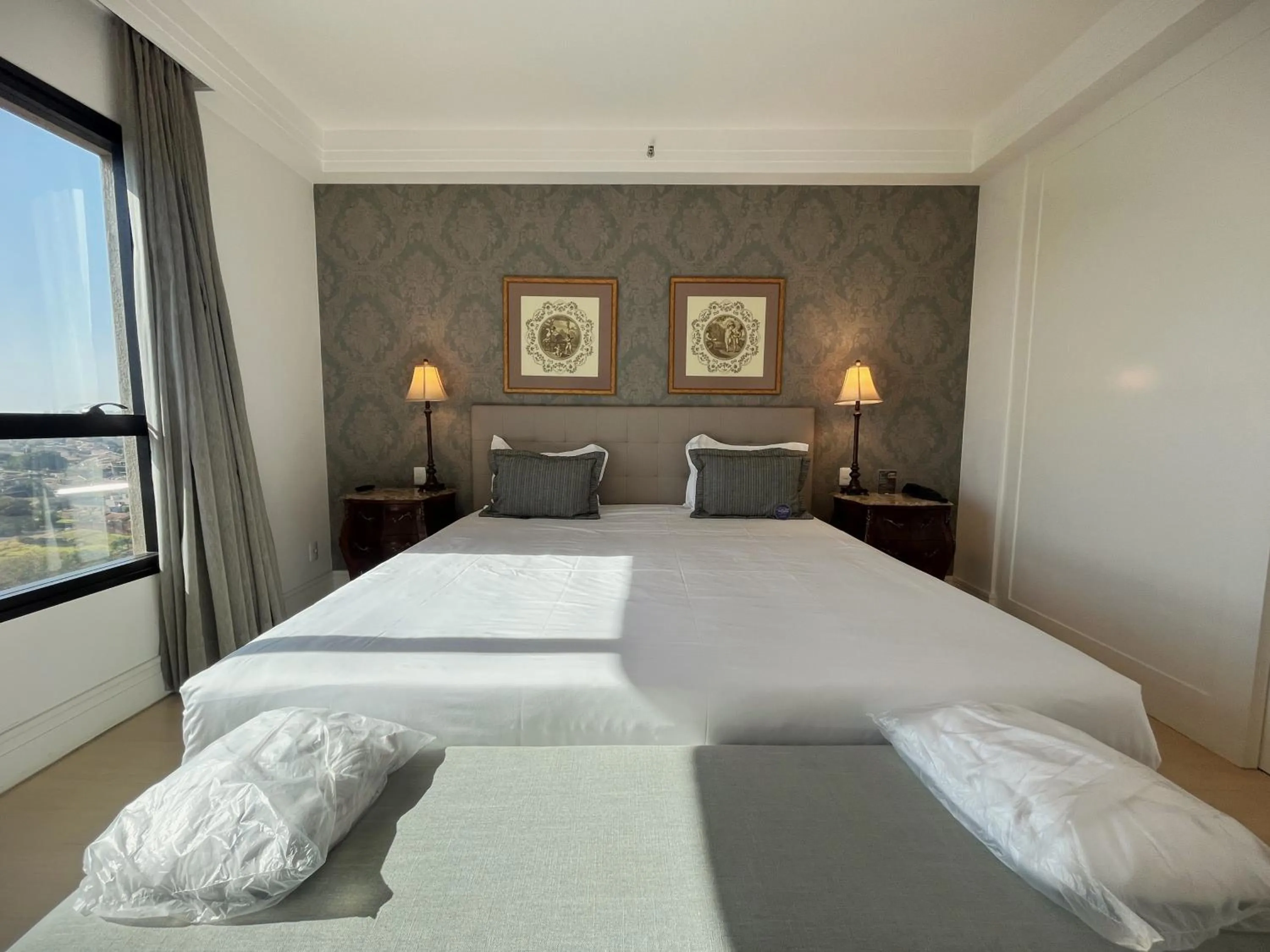 Bed in Hotel Mont Blanc Premium