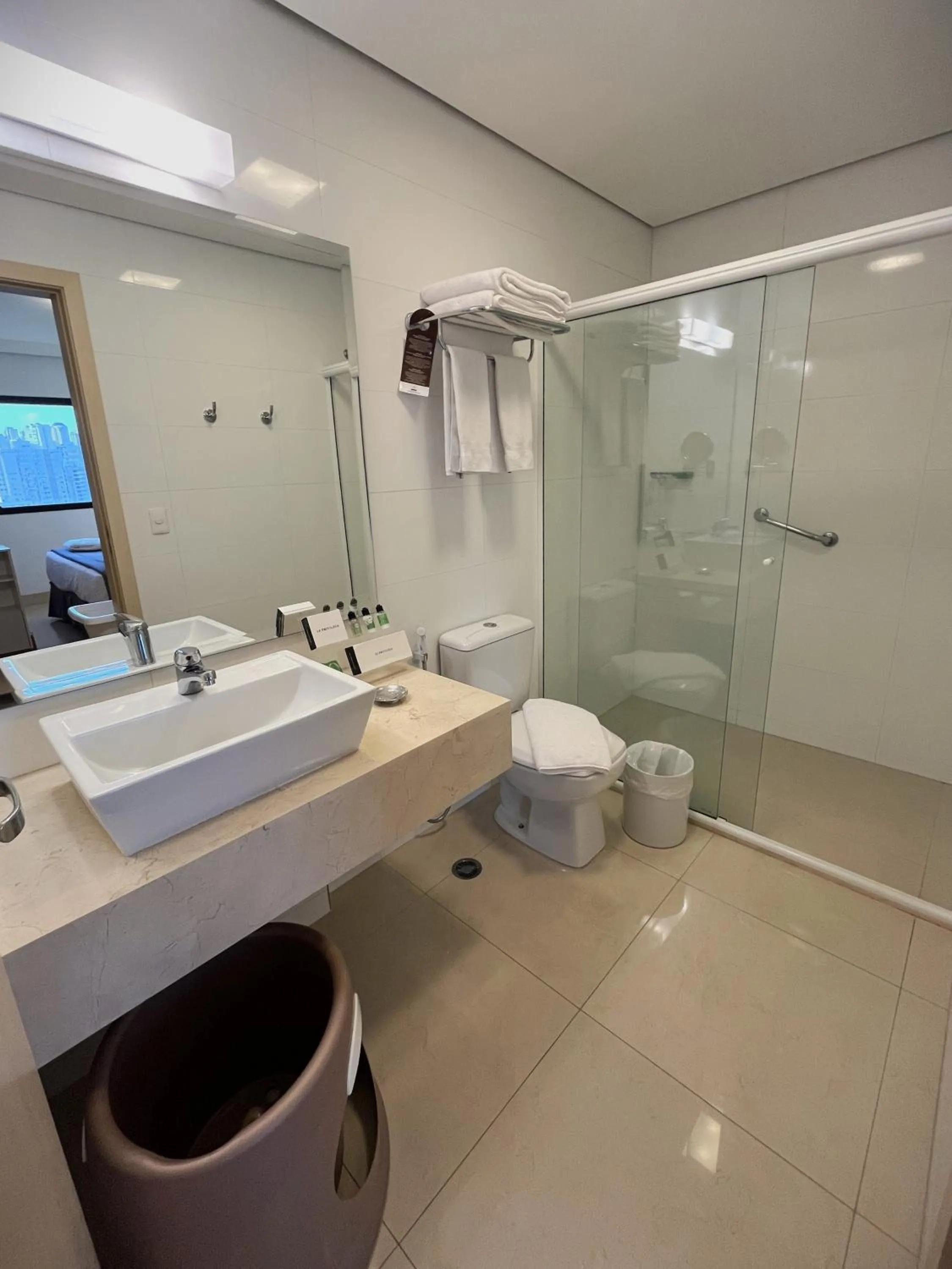 Shower in Hotel Mont Blanc Premium