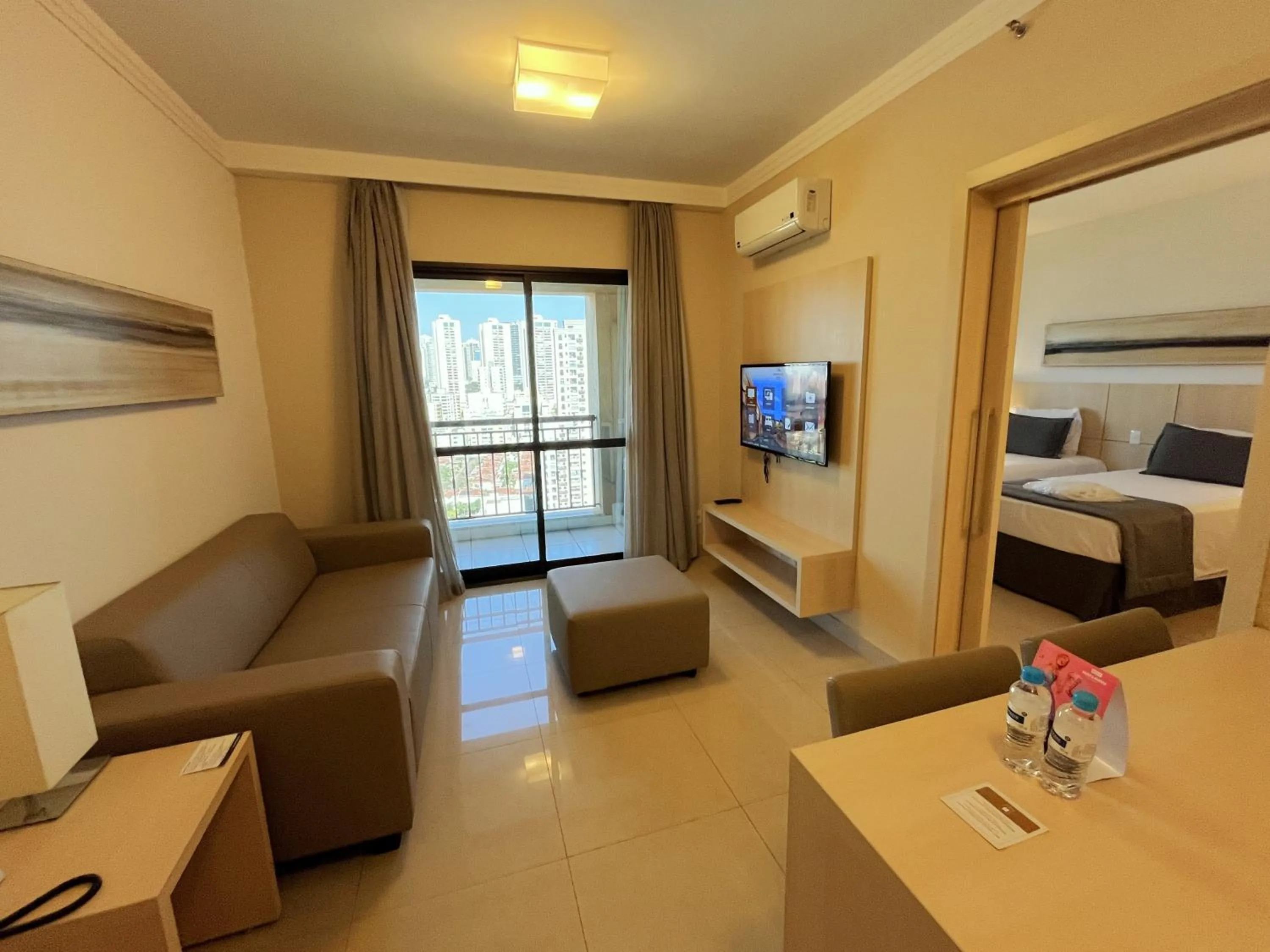 Bed in Hotel Mont Blanc Premium