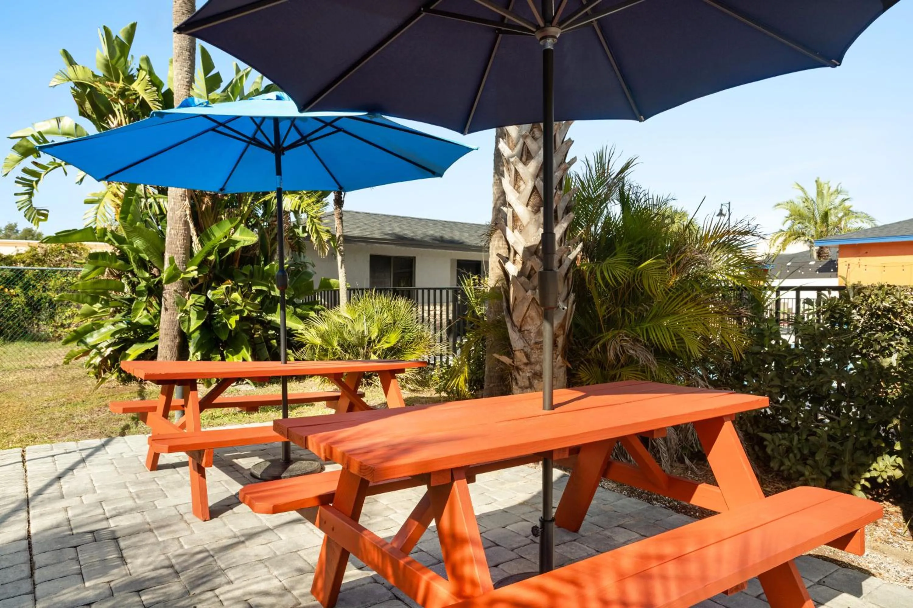 Patio in Home Inn & Suites