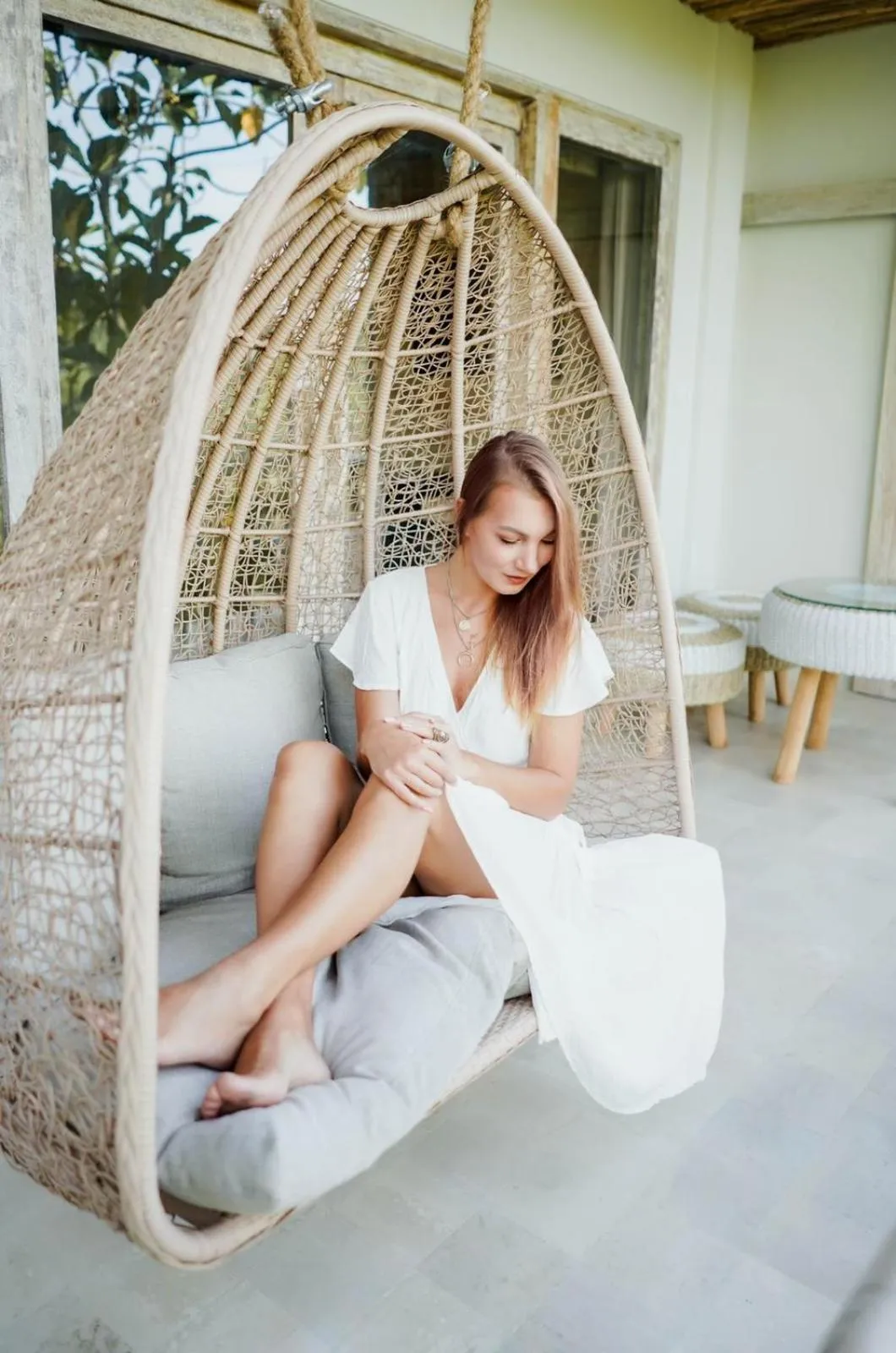 People in Angsoka Bungalow