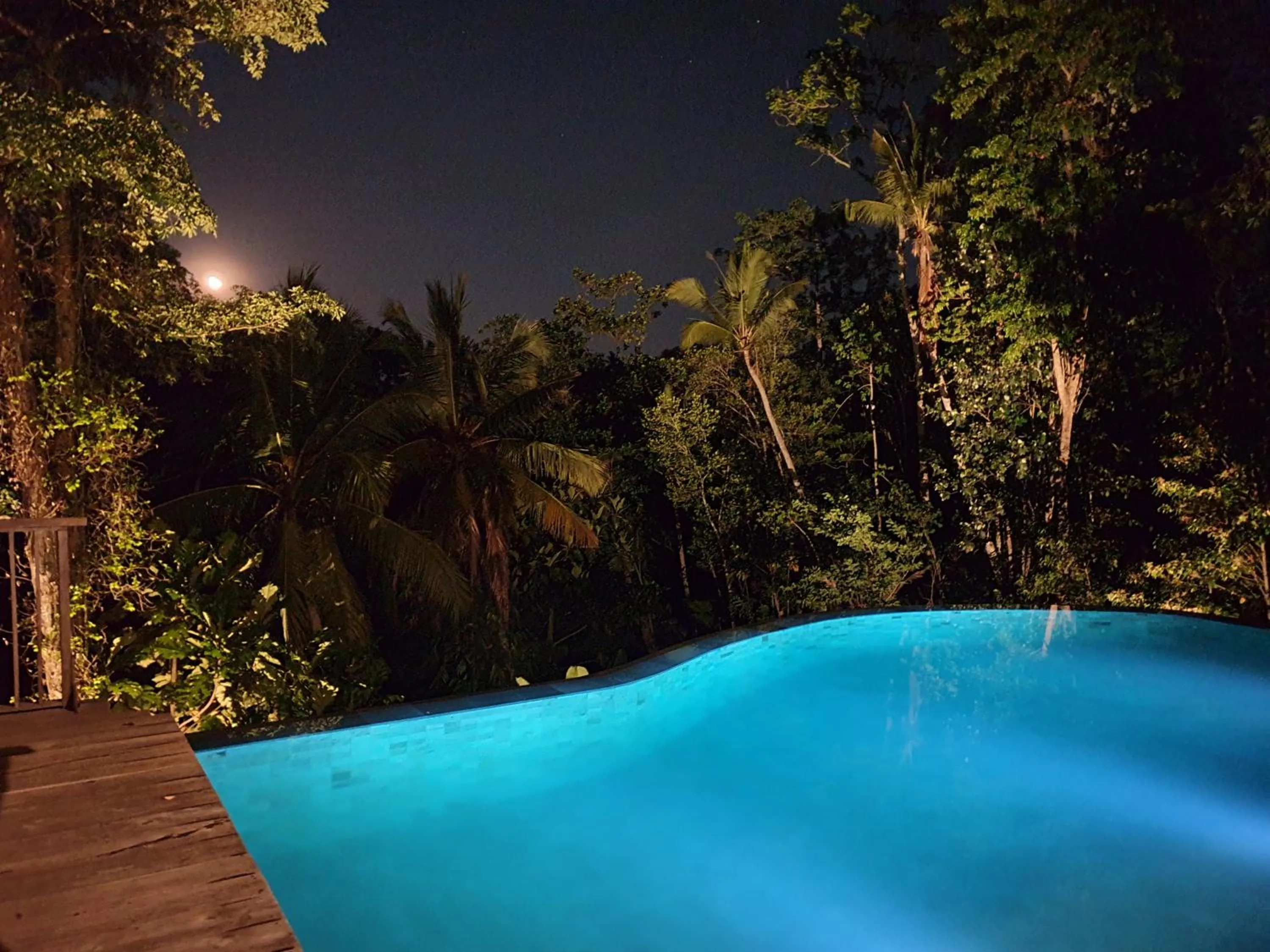 Pool view in Angsoka Bungalow