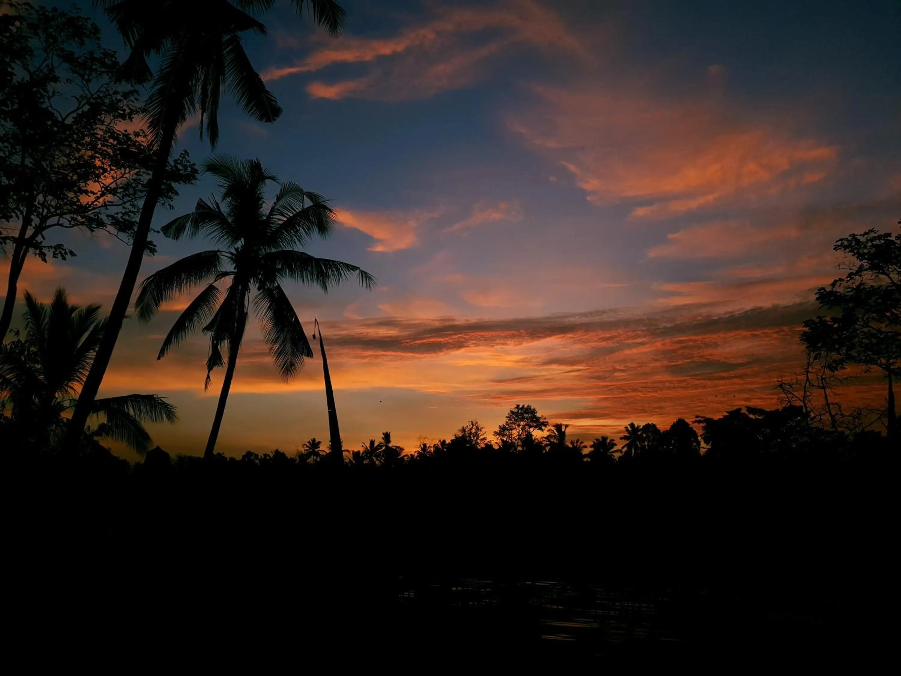Sunset in Angsoka Bungalow