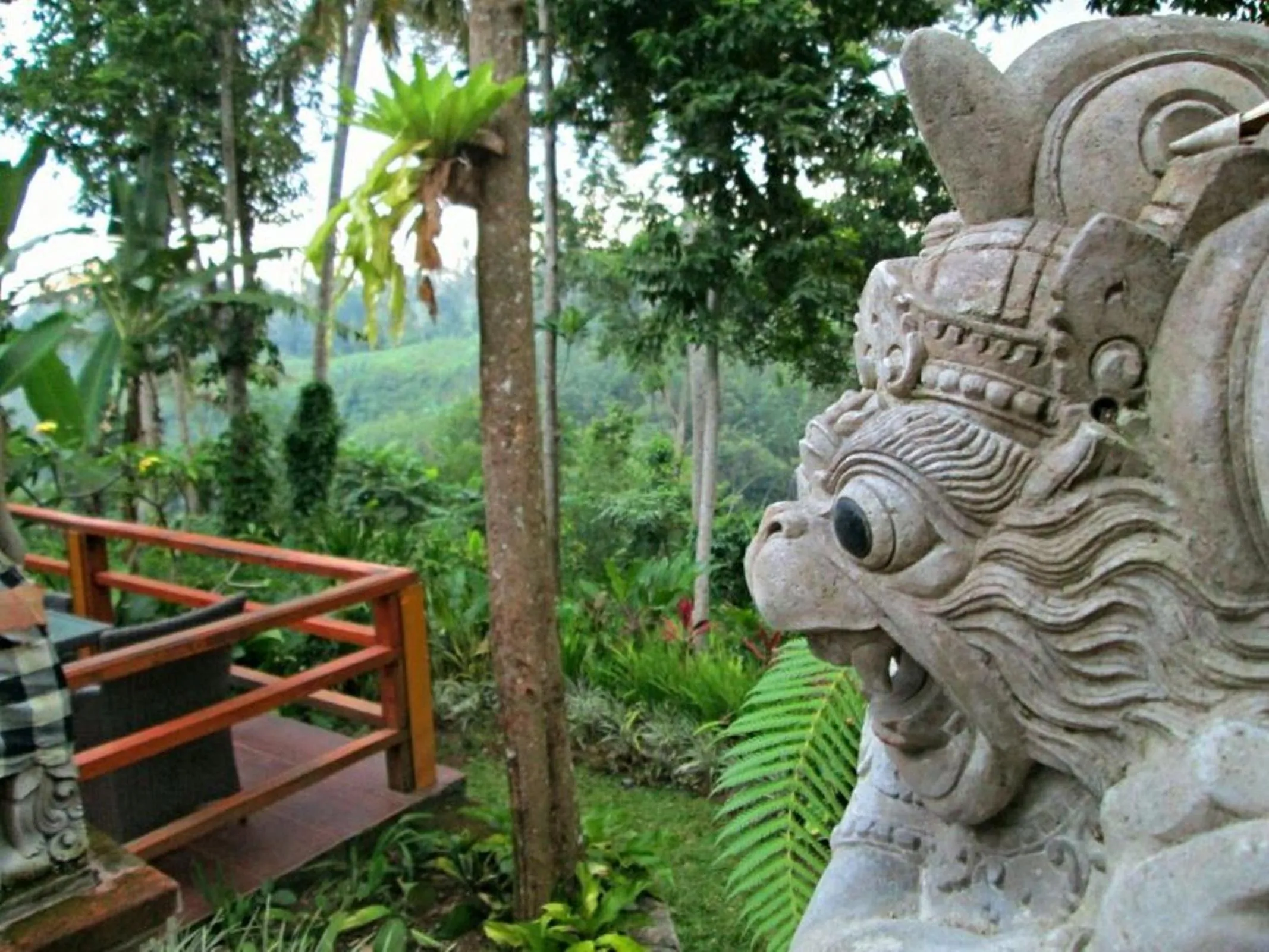 Garden in Angsoka Bungalow