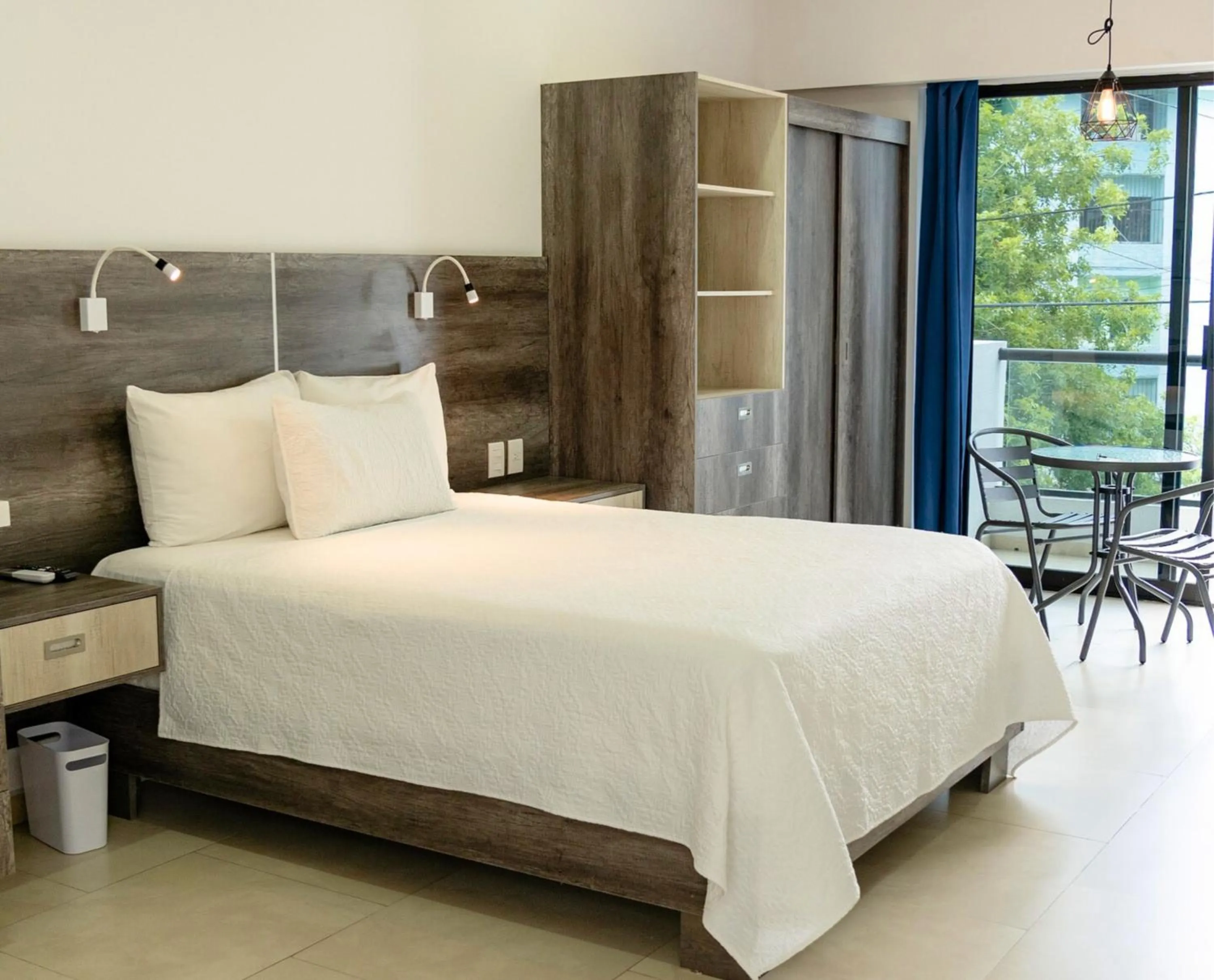 Bed in Casa Xtao Hotel