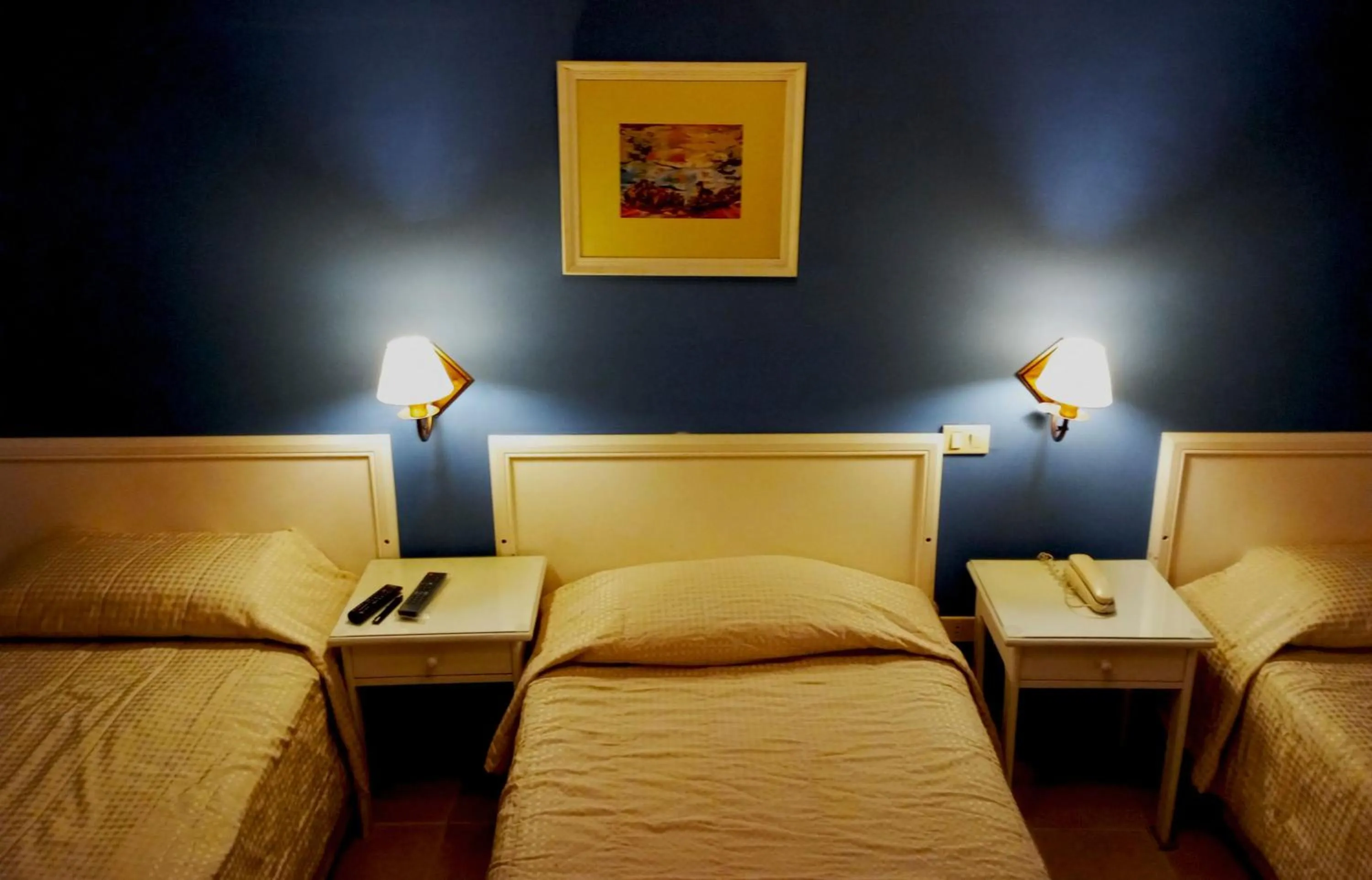 Bed in Hotel Bristol Asuncion