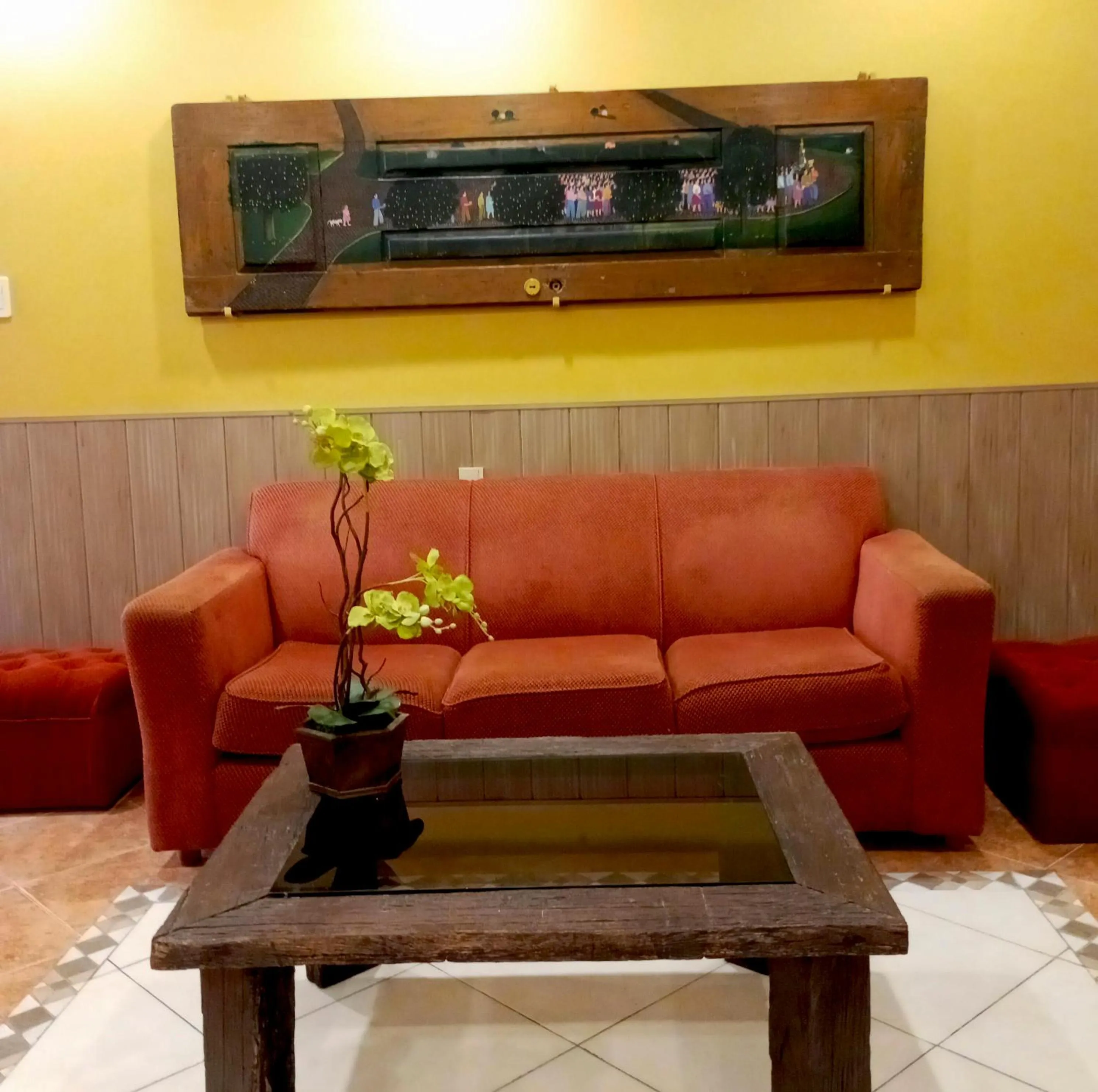 Living room in Hotel Bristol Asuncion